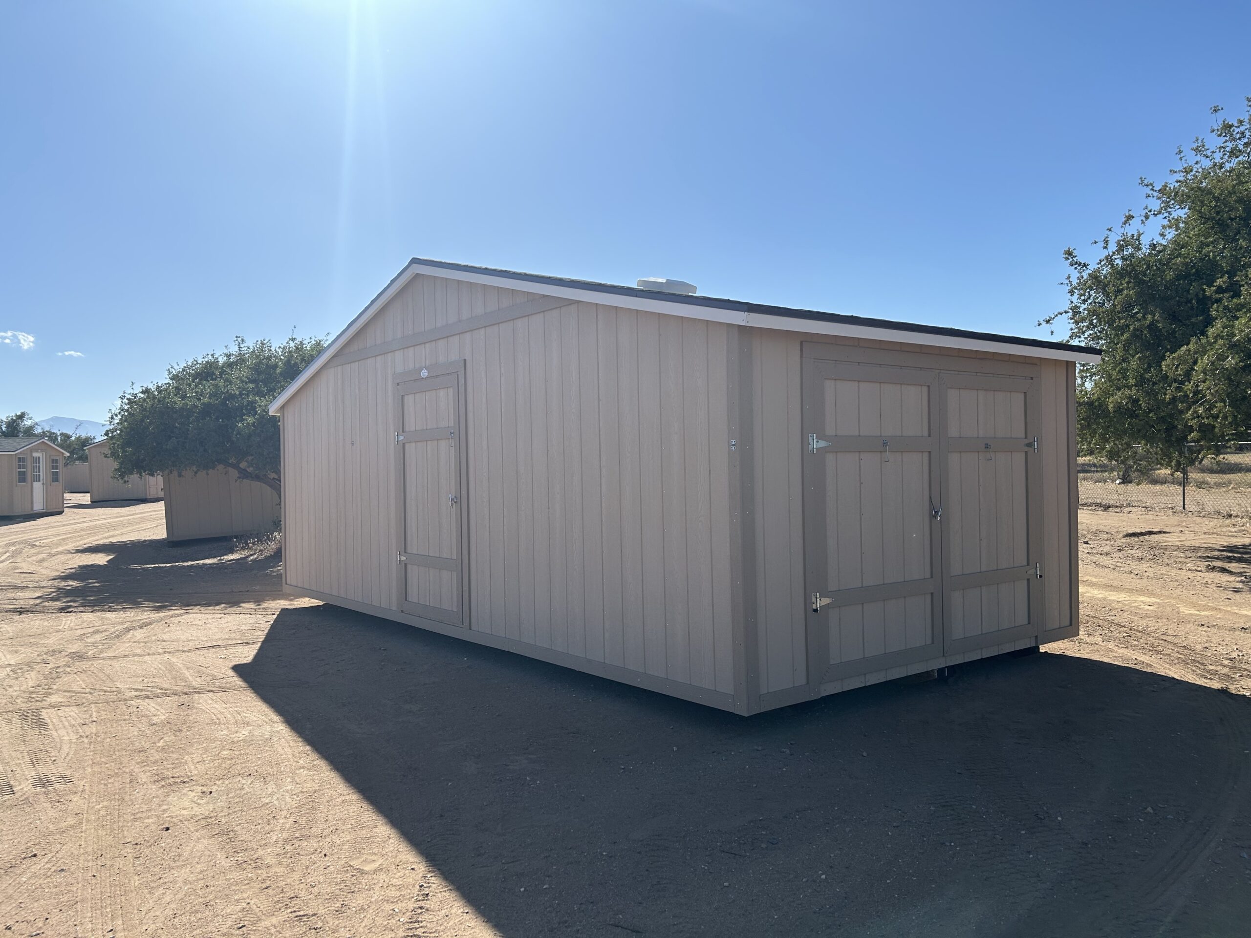 12×24 Peak 7 (With Double Doors) STK #12016