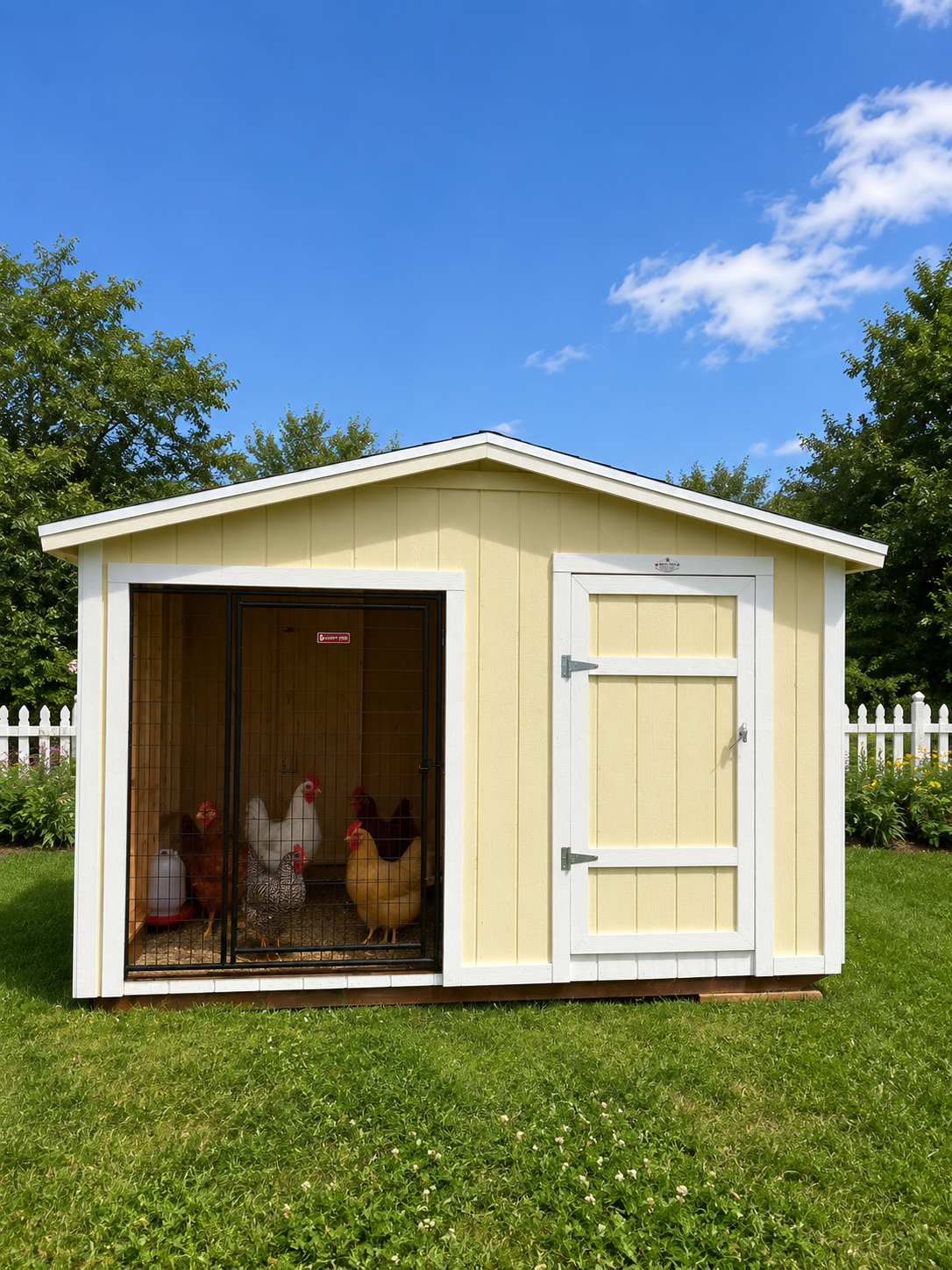 50/50 Animal Keeping Shed 8×12 Peak 7 (SOLD)
