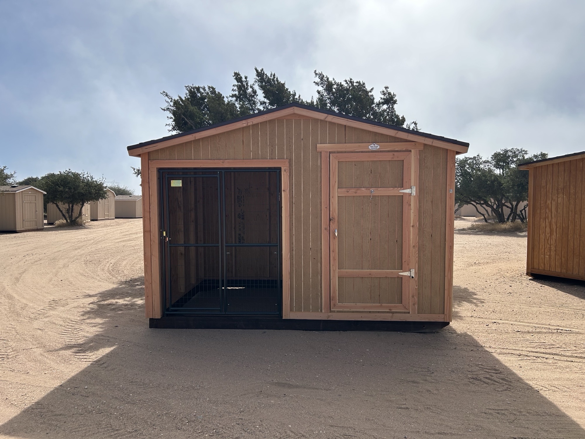 50/50 Animal Keeping Shed 8×12 Peak 7 STK #12019