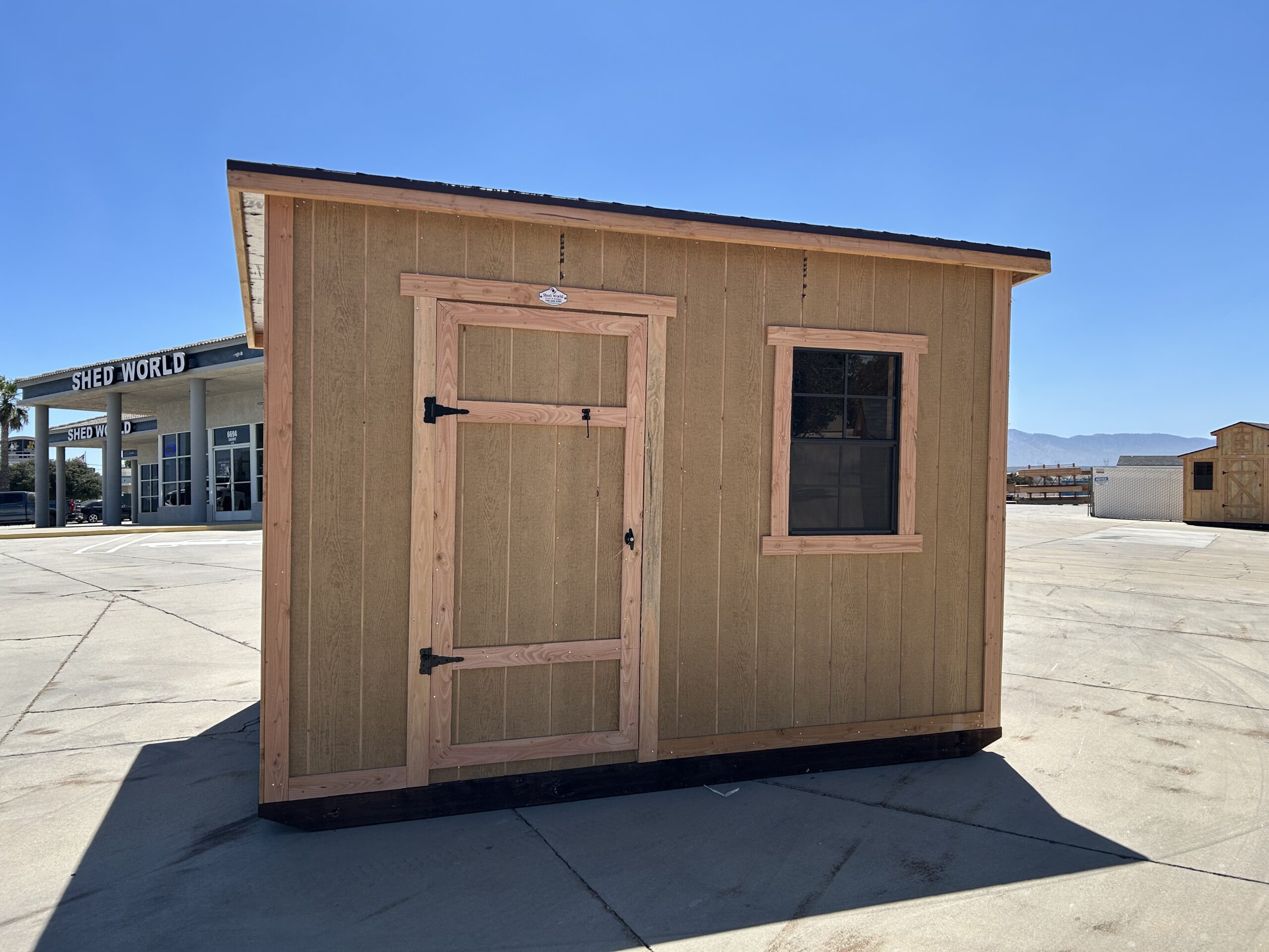 8X12 Rustic Shed Roof 7 STK 12008