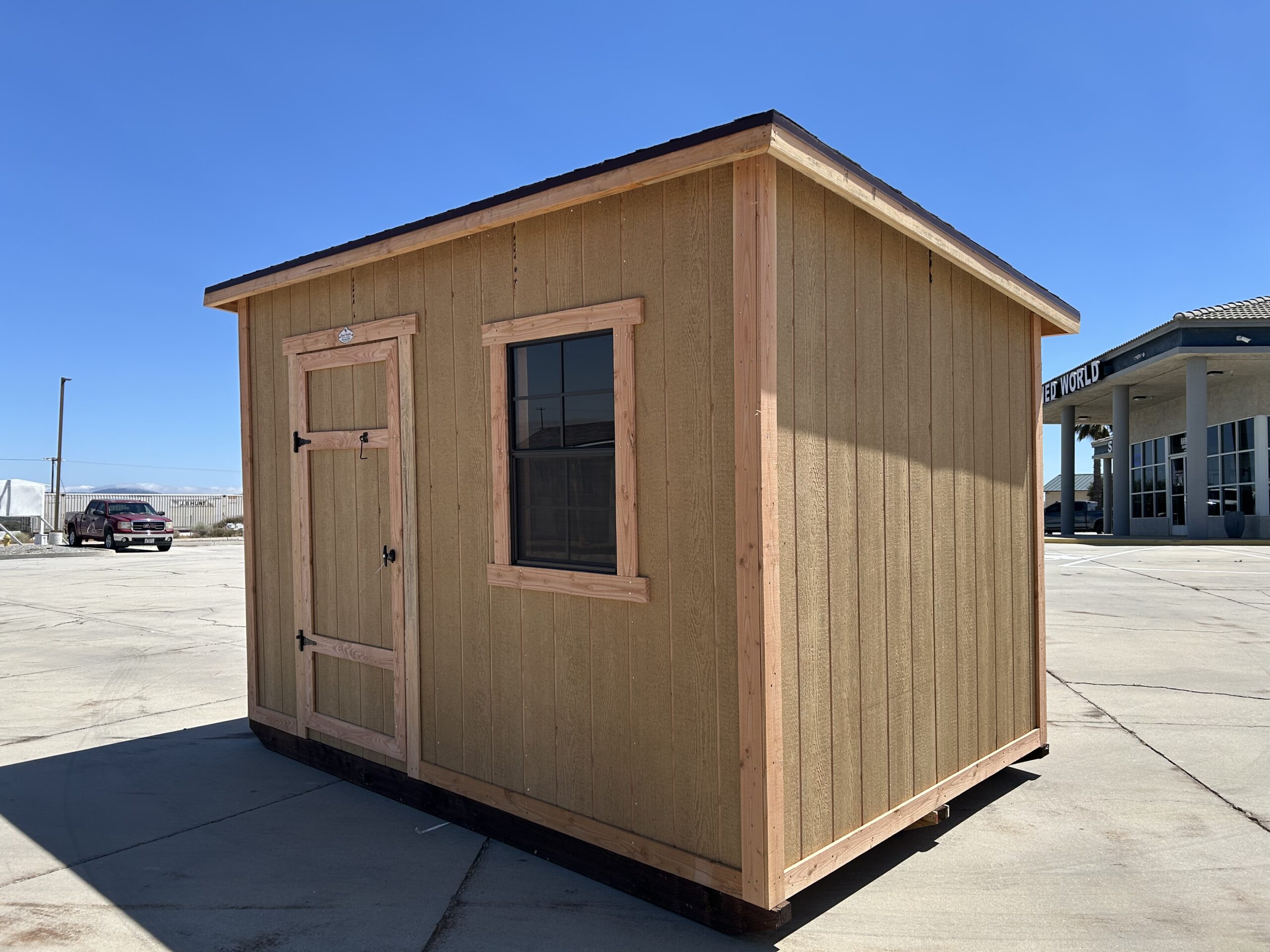 8X12 Rustic Shed Roof 7 STK 12008