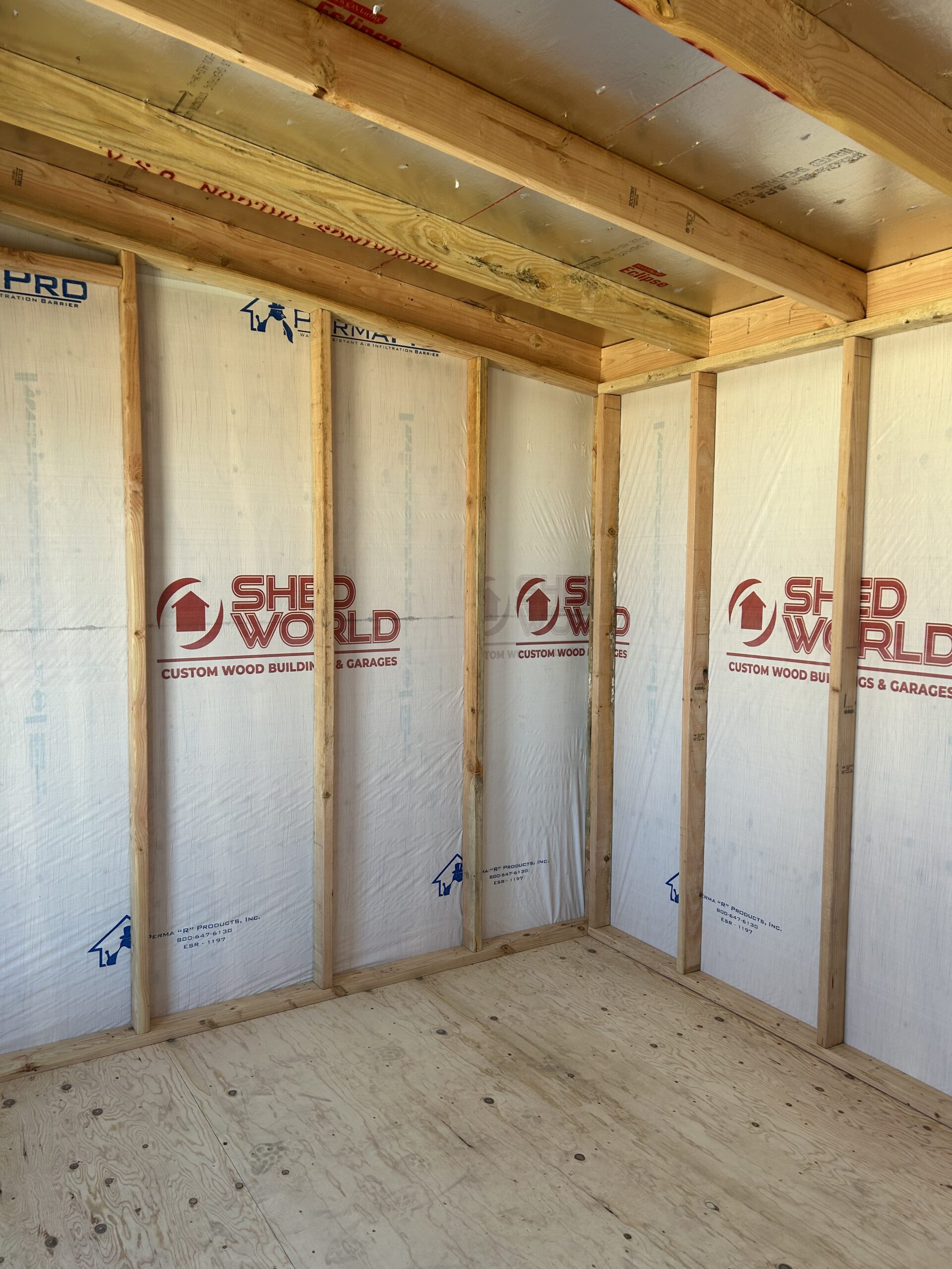 10X12 Tall Shed Roof 8 Stock #12040