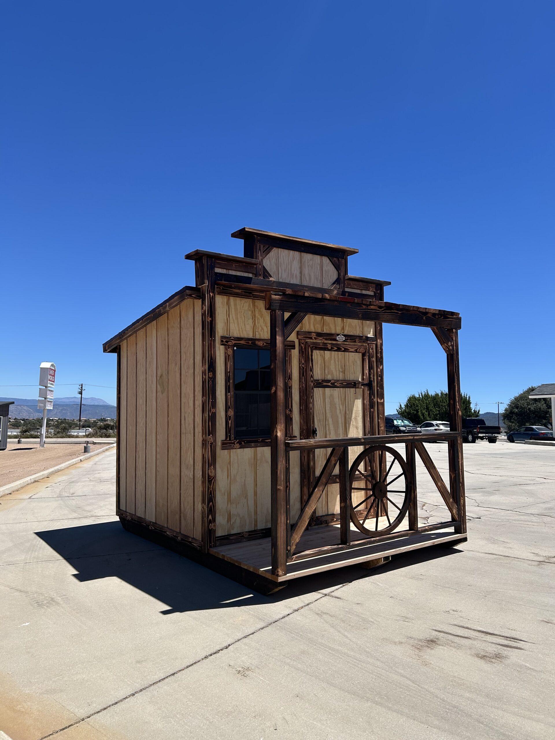 8×8 Cowboy Façade 7 Stock# 11958