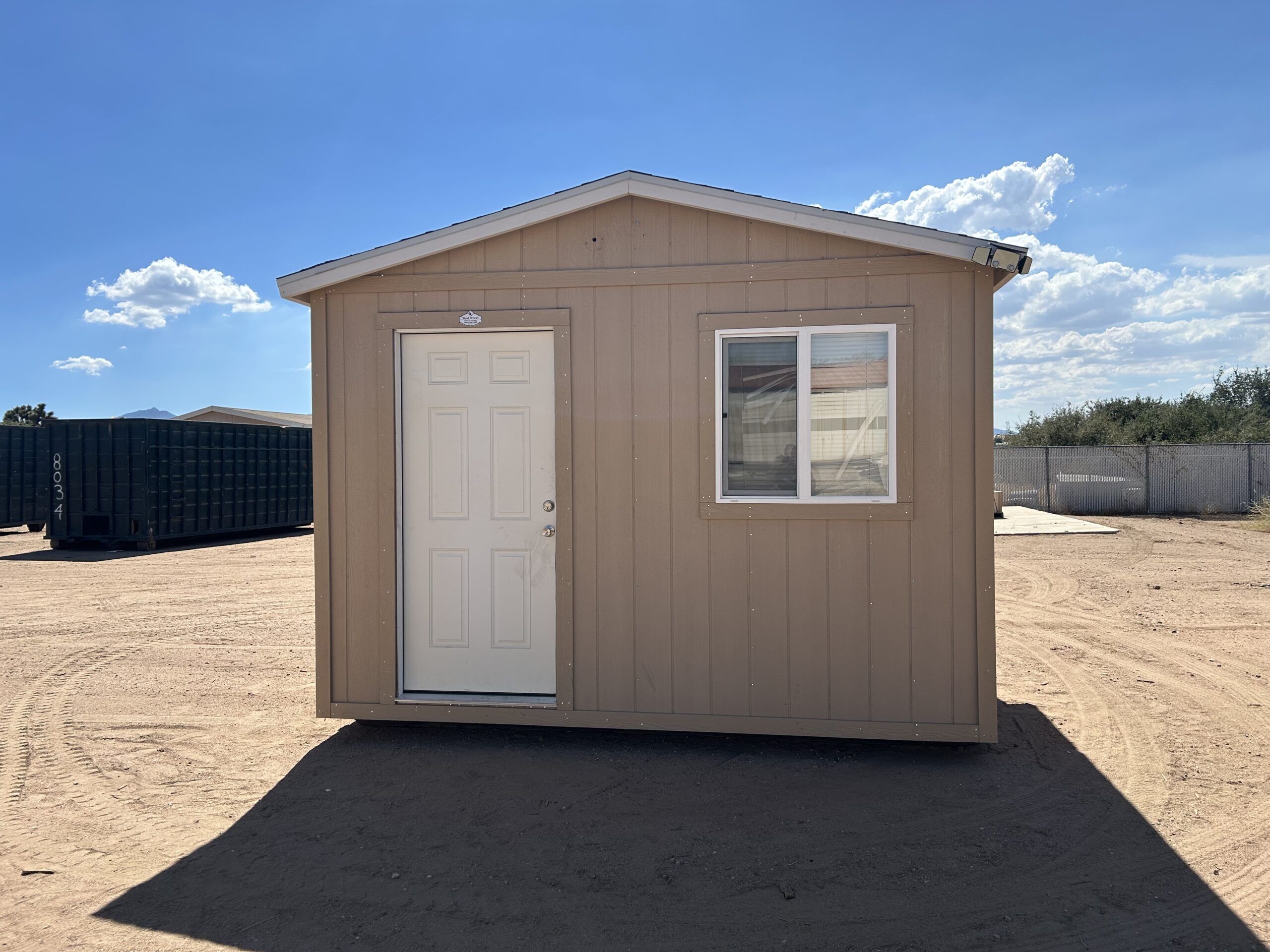 10×12 Tall Peak 8 Stock #2615A