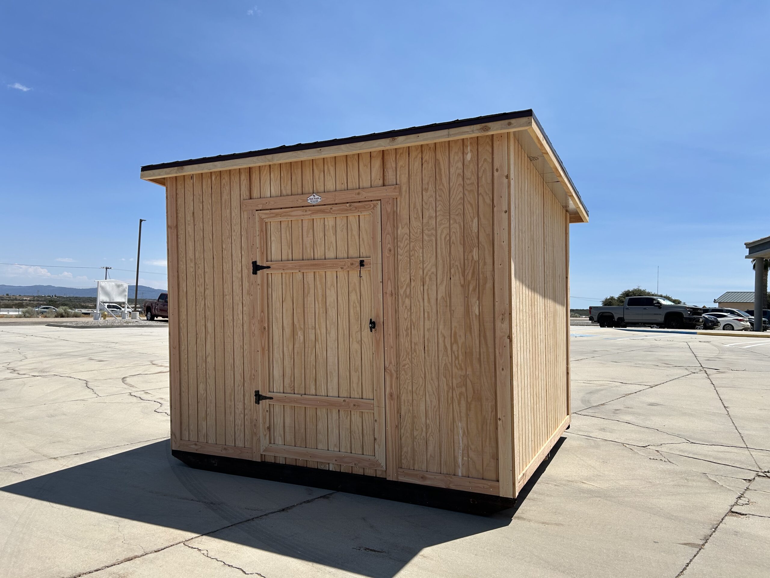 8X10 Rustic Shed Roof 7 STK 12009