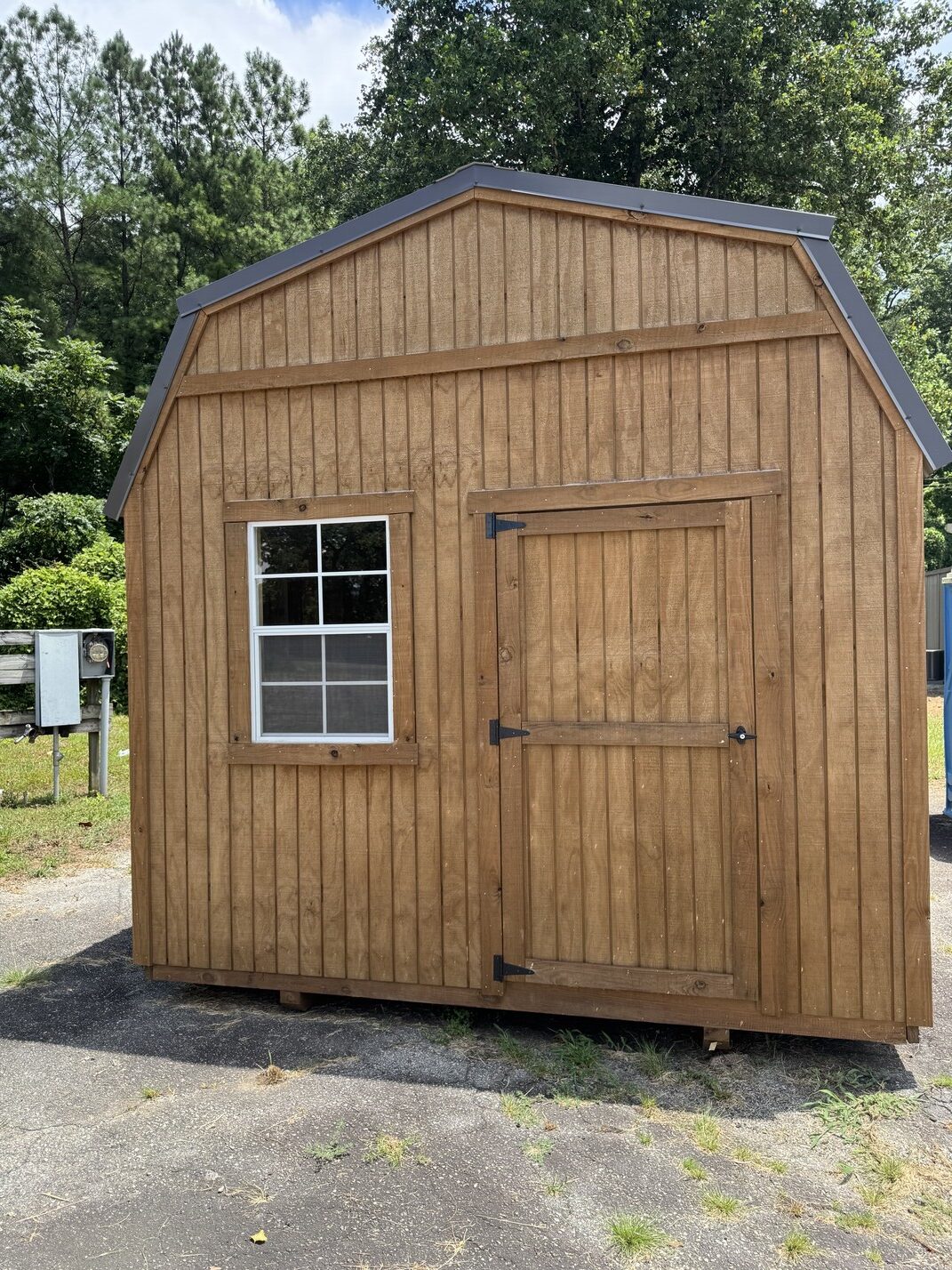 10×12 Pressure Treated Lofted Barn