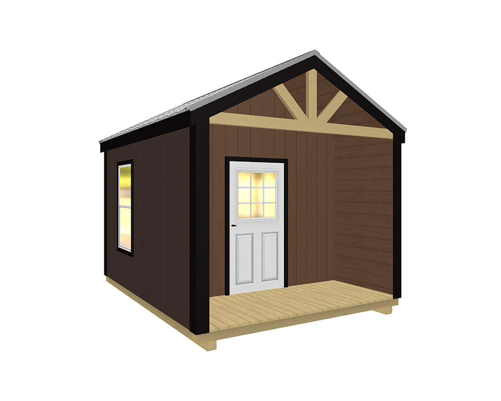 Alaska Cabin with Porch