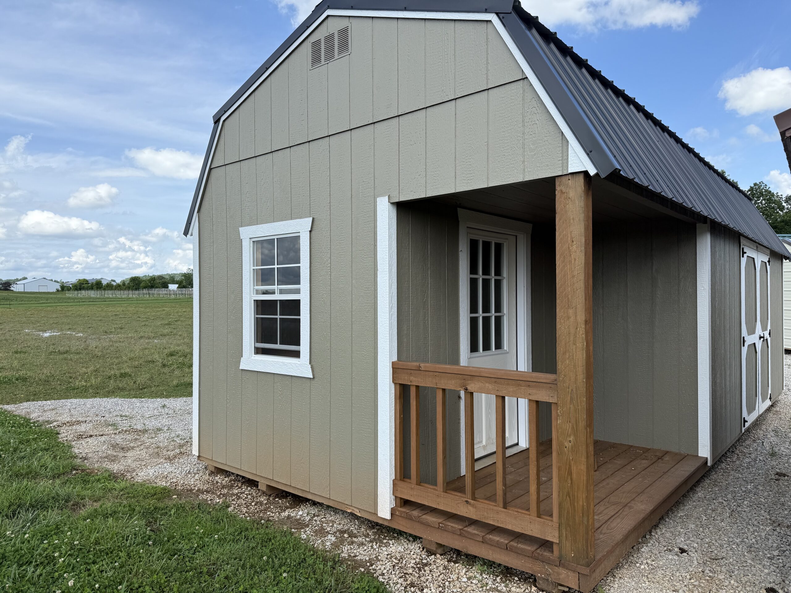 12×24 Side Loft Barn Cabin