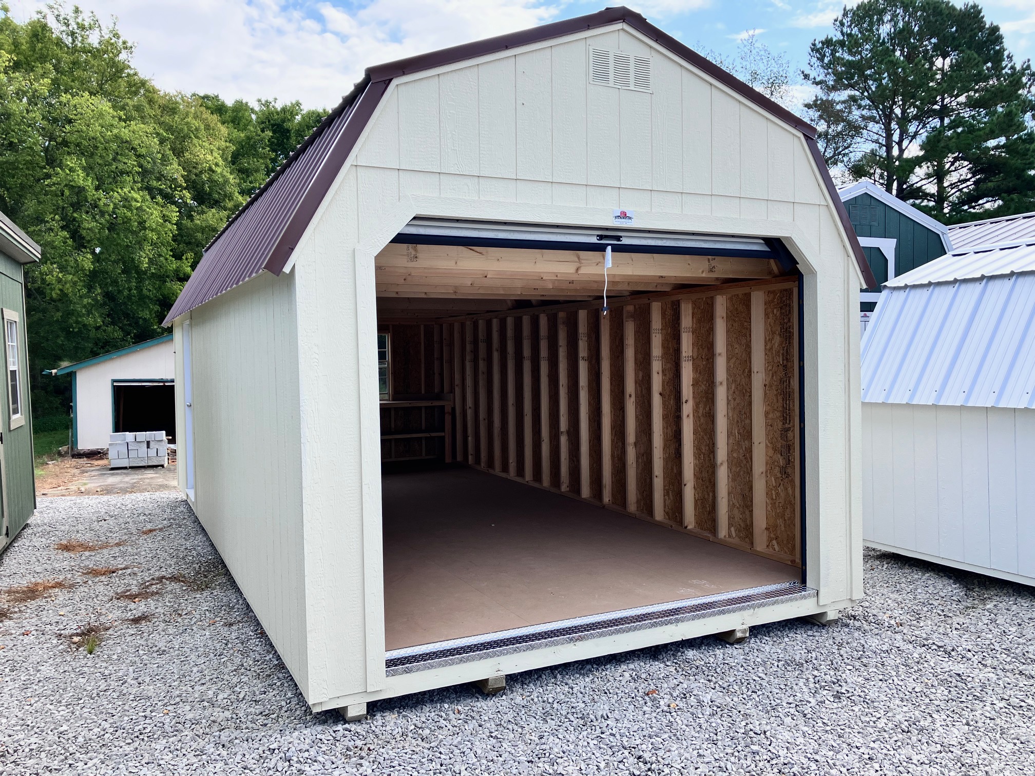 12×24 Lofted Garage