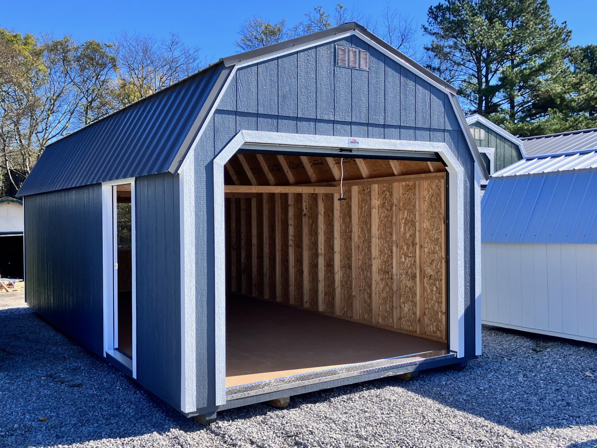 12×24 Lofted Garage
