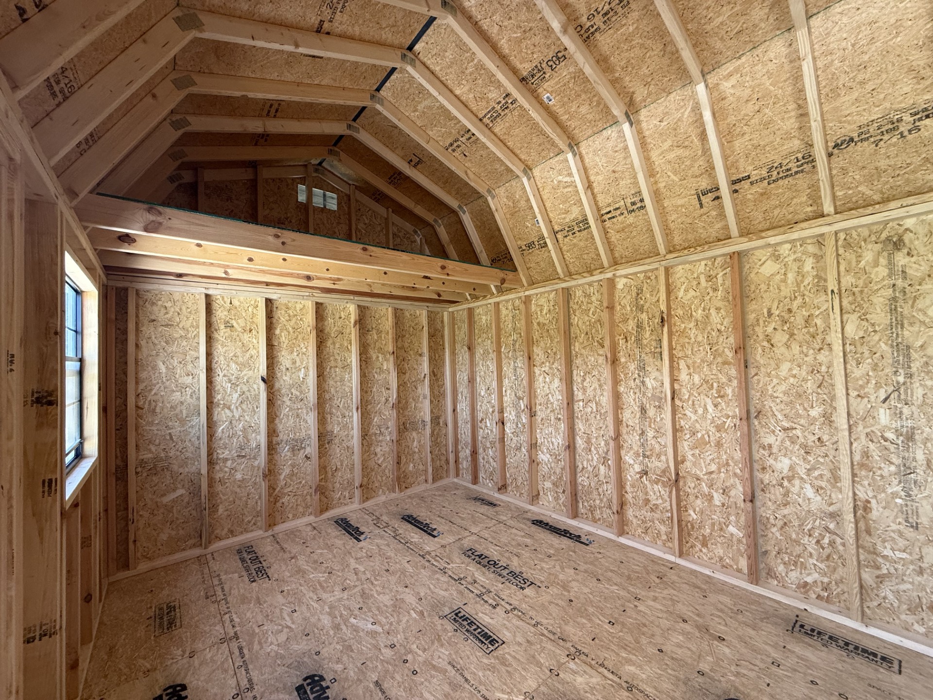 10x20 Side Lofted Barn