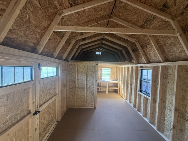 10x20 Side Lofted Cabin
