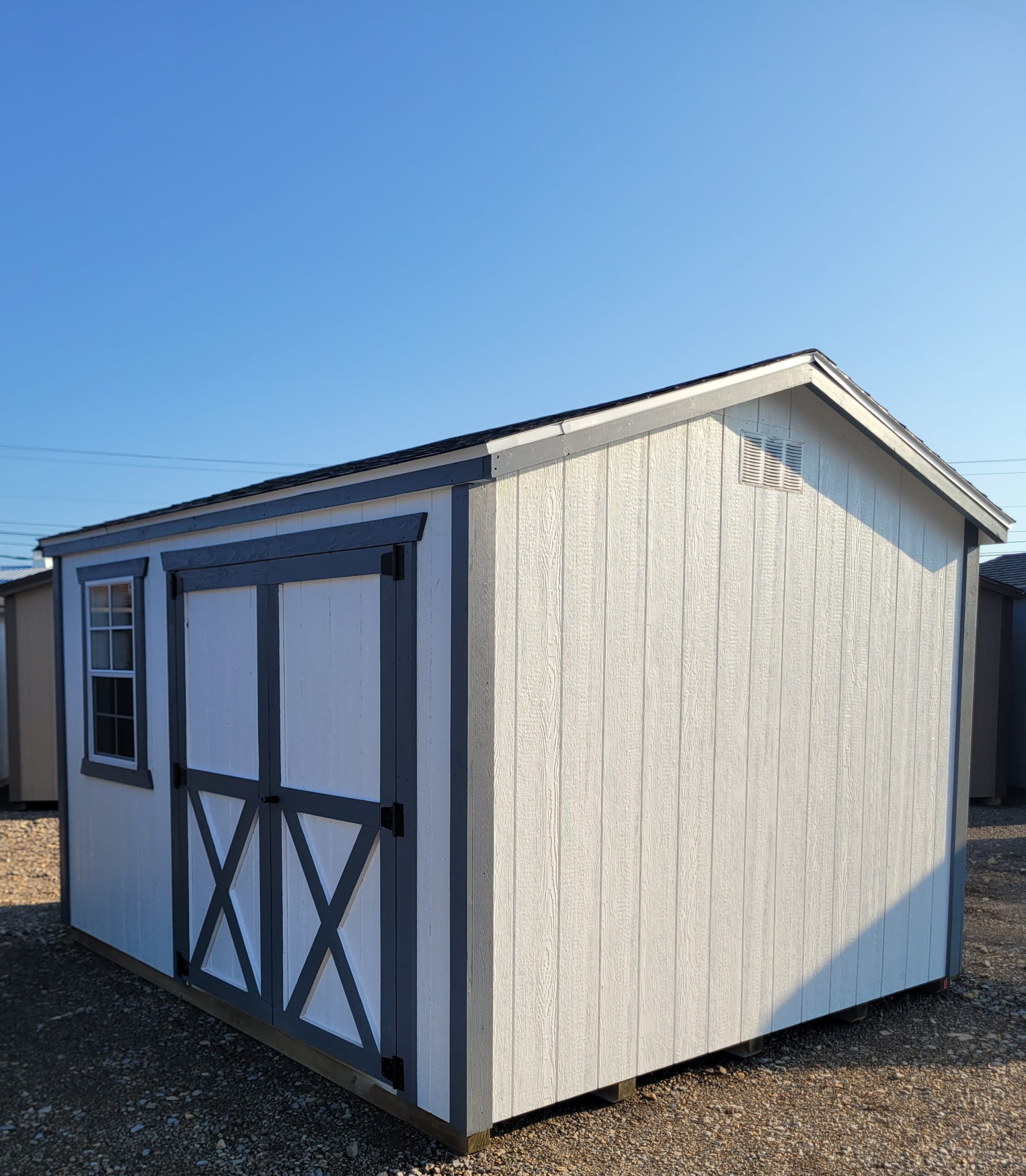 #49-10’x12′ 7ft wall Standard Gable