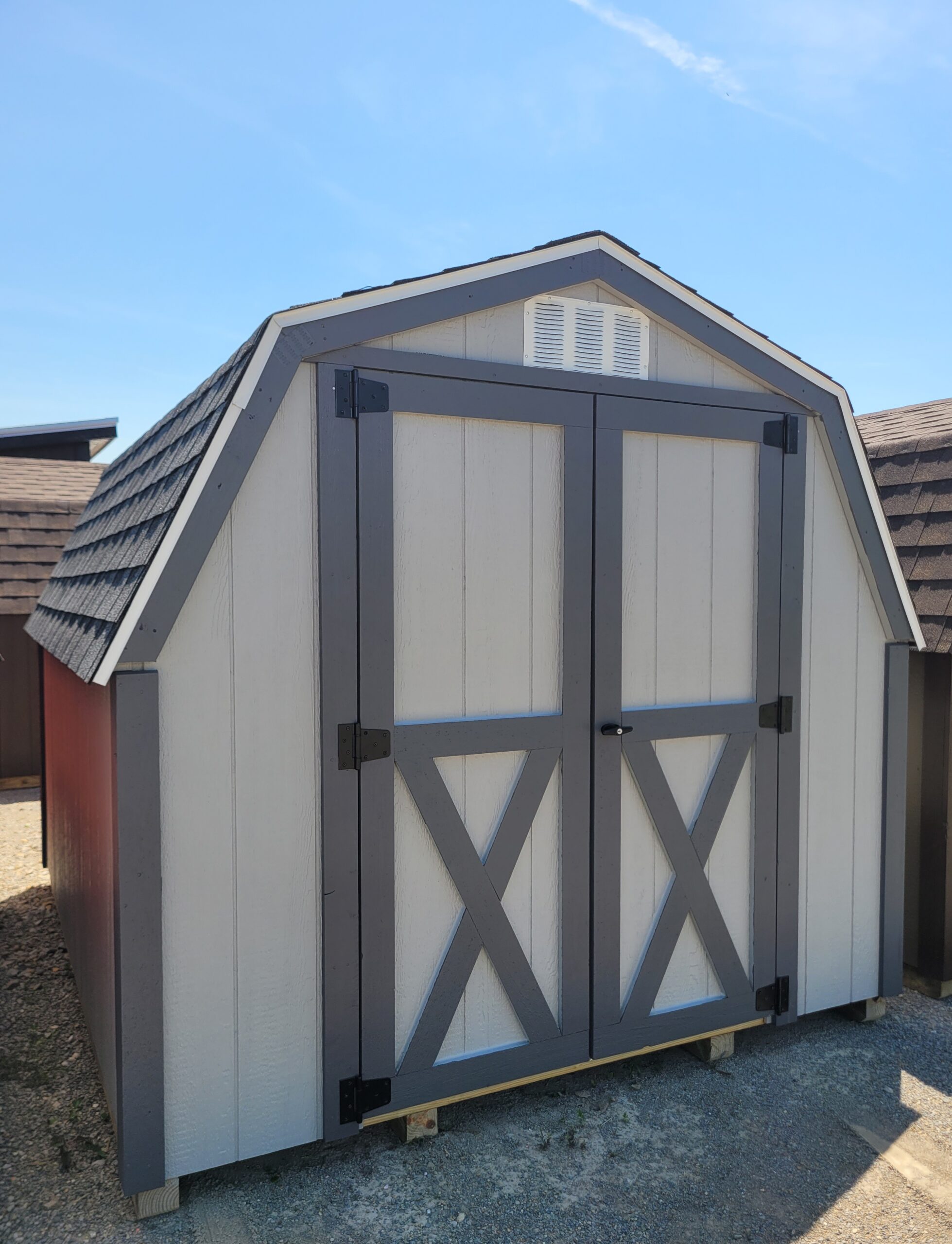 #58-8’x10′ 4ft wall Standard Barn