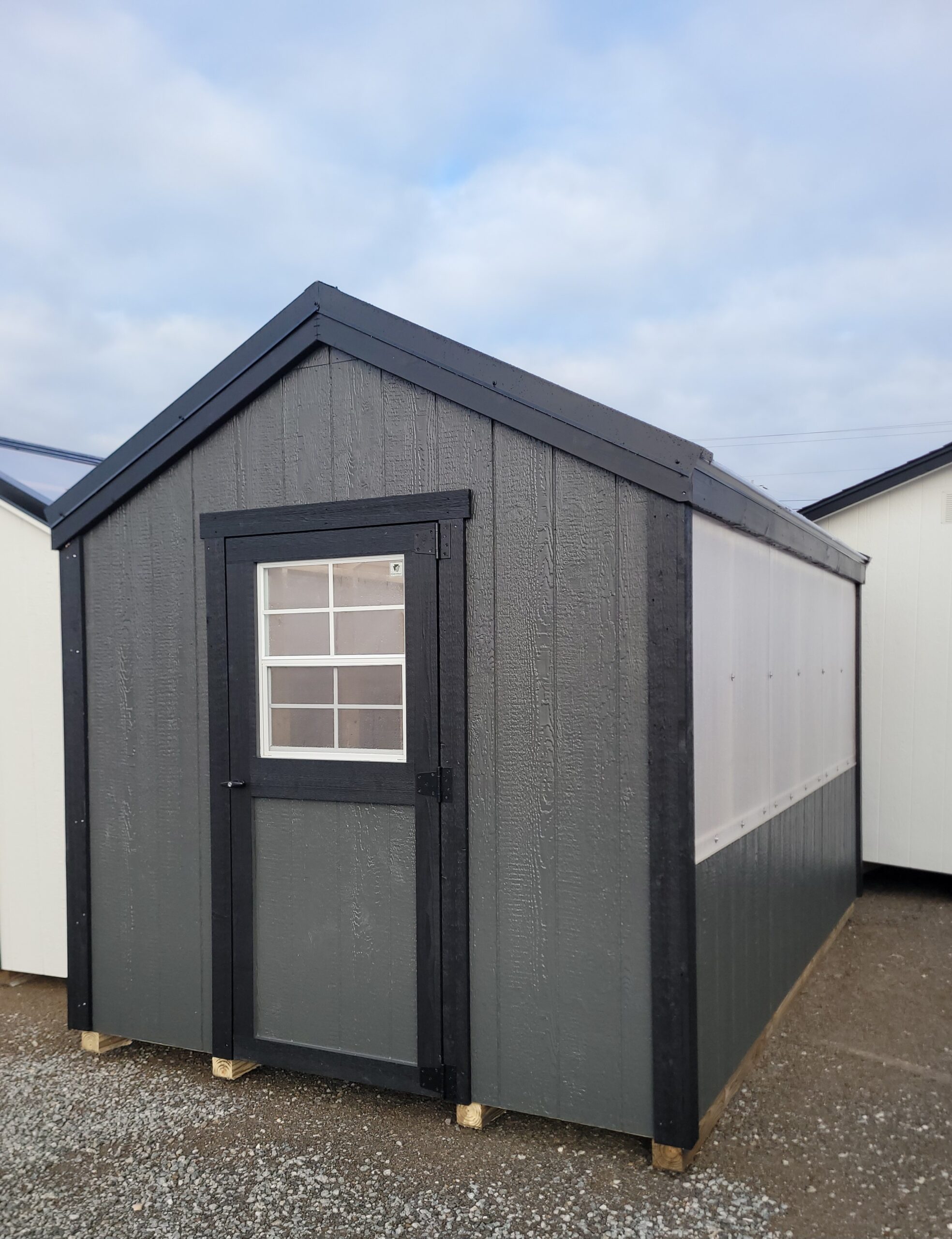 #51 8’x12′ 6ft wall Standard Greenhouse