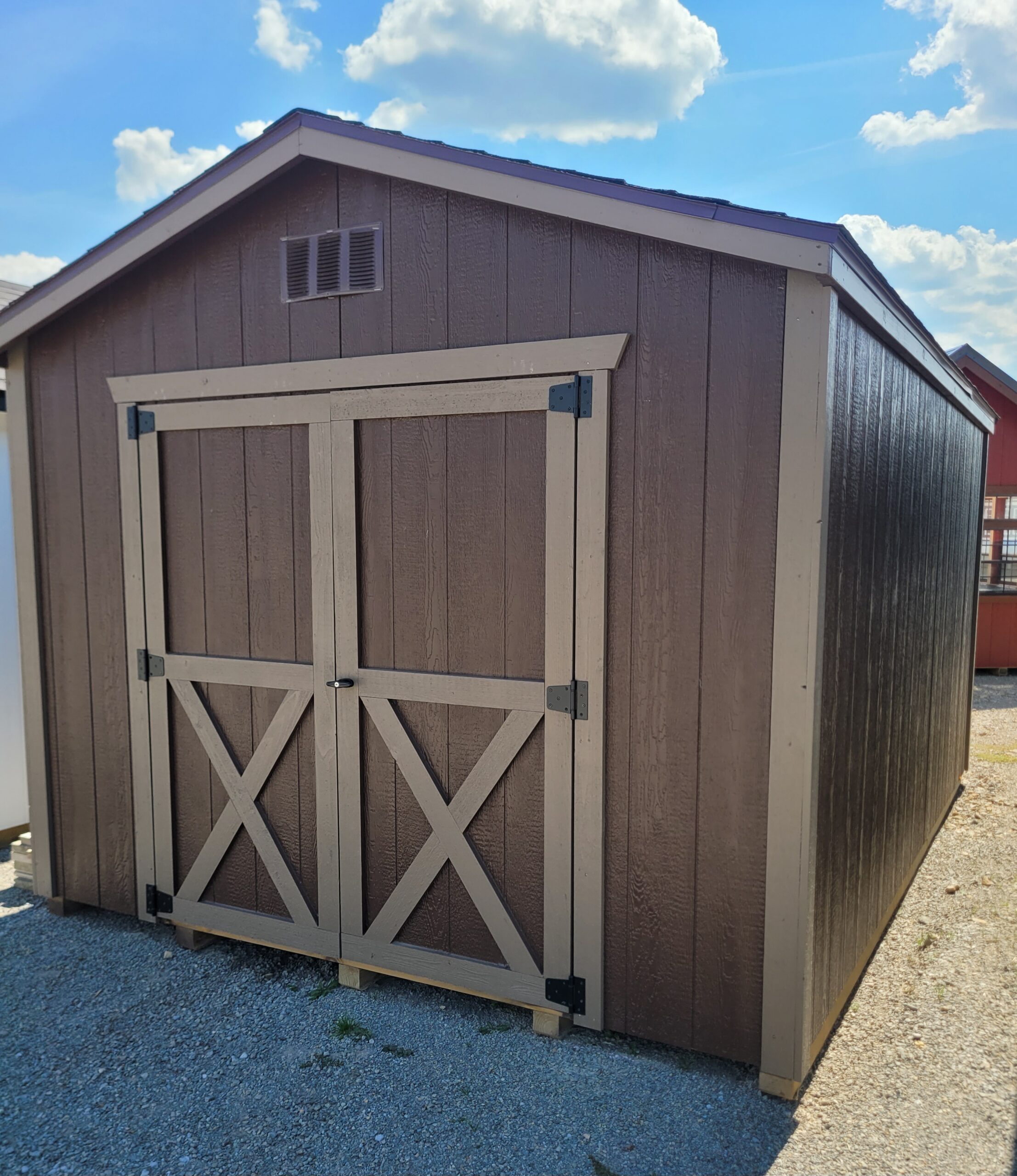 #37-10’x14′ 7ft wall Standard Gable