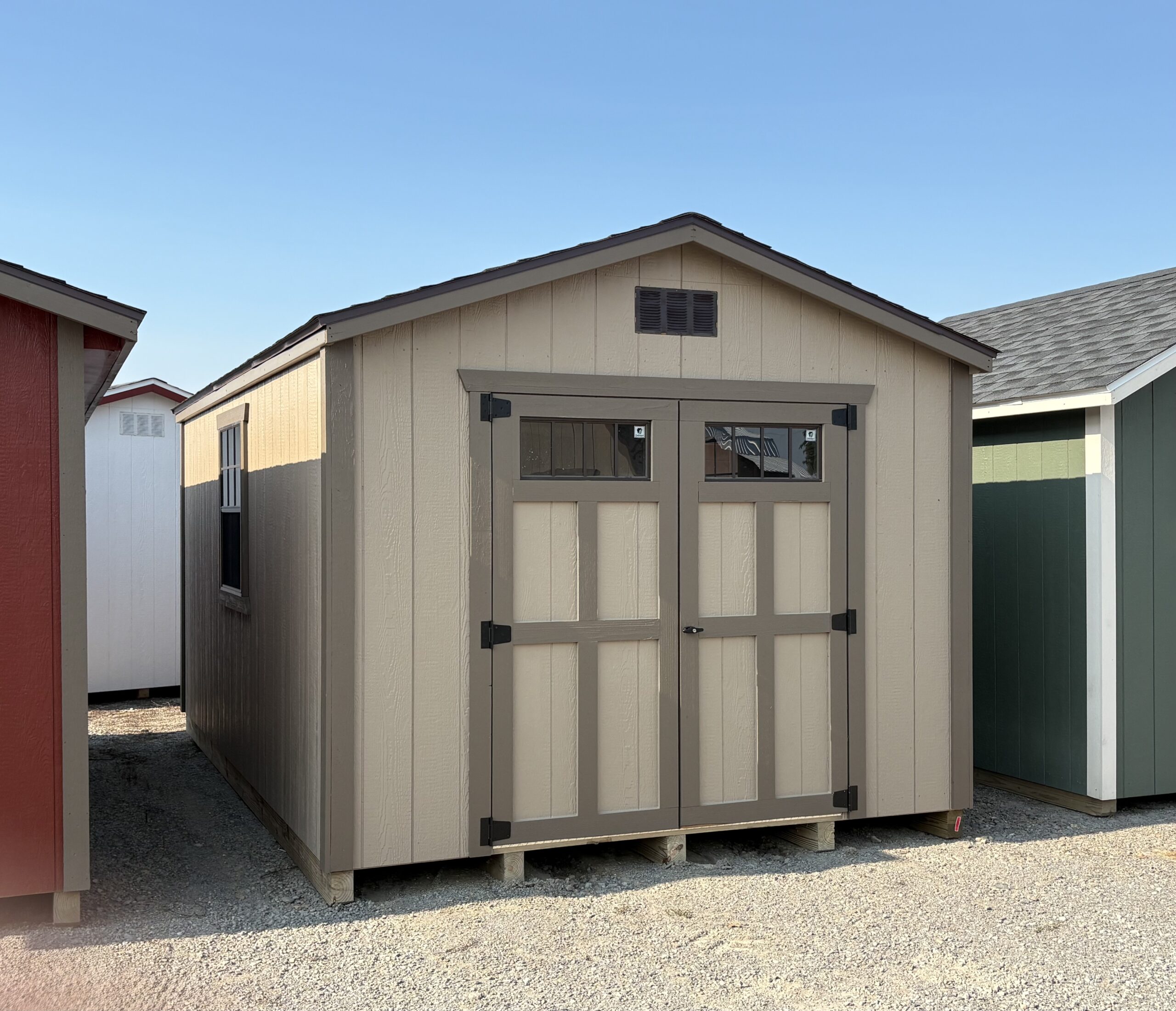 #47 10’x16’ Standard Gable 7’ walls