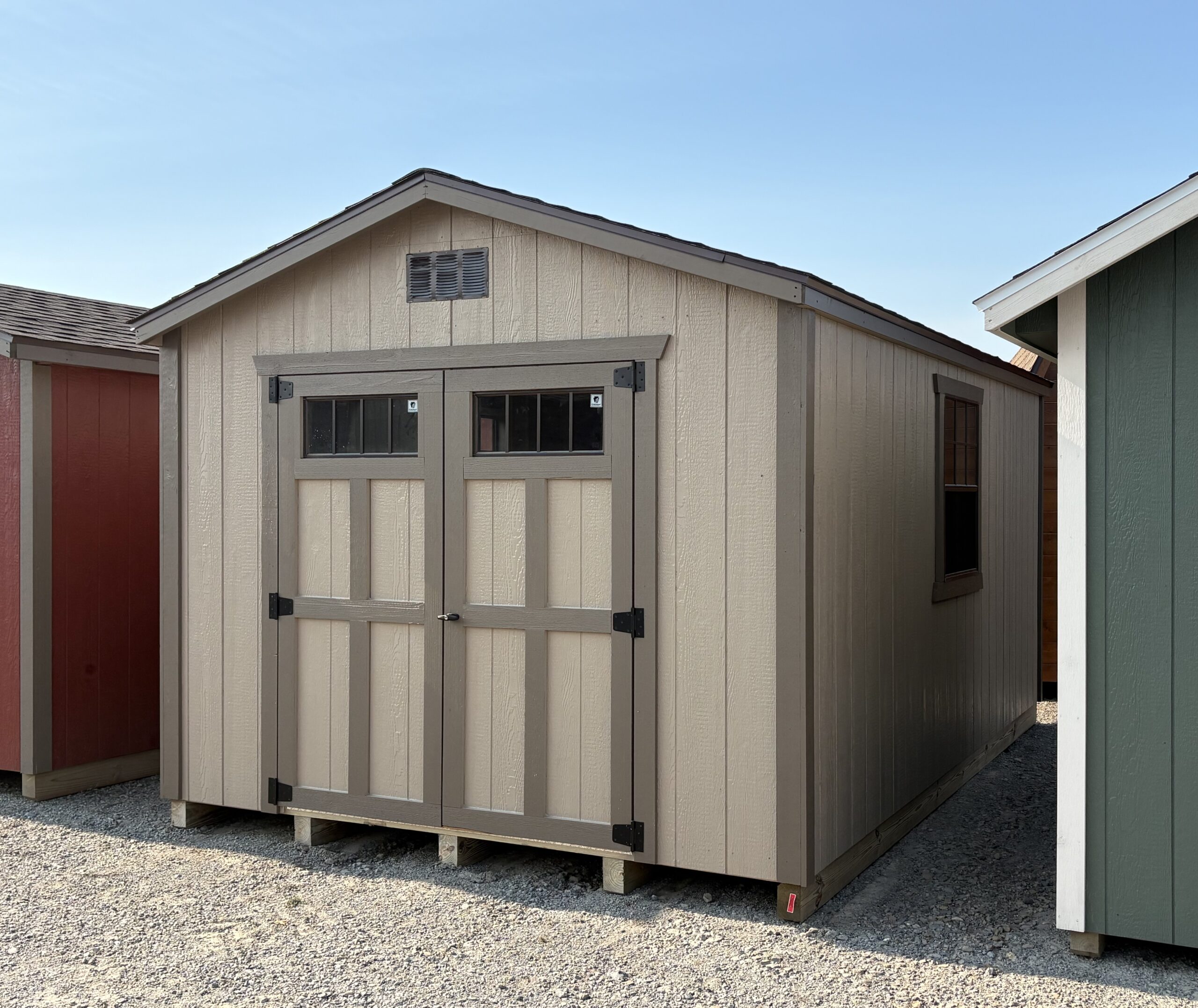 #47 10'x16’ Standard Gable 7’ walls