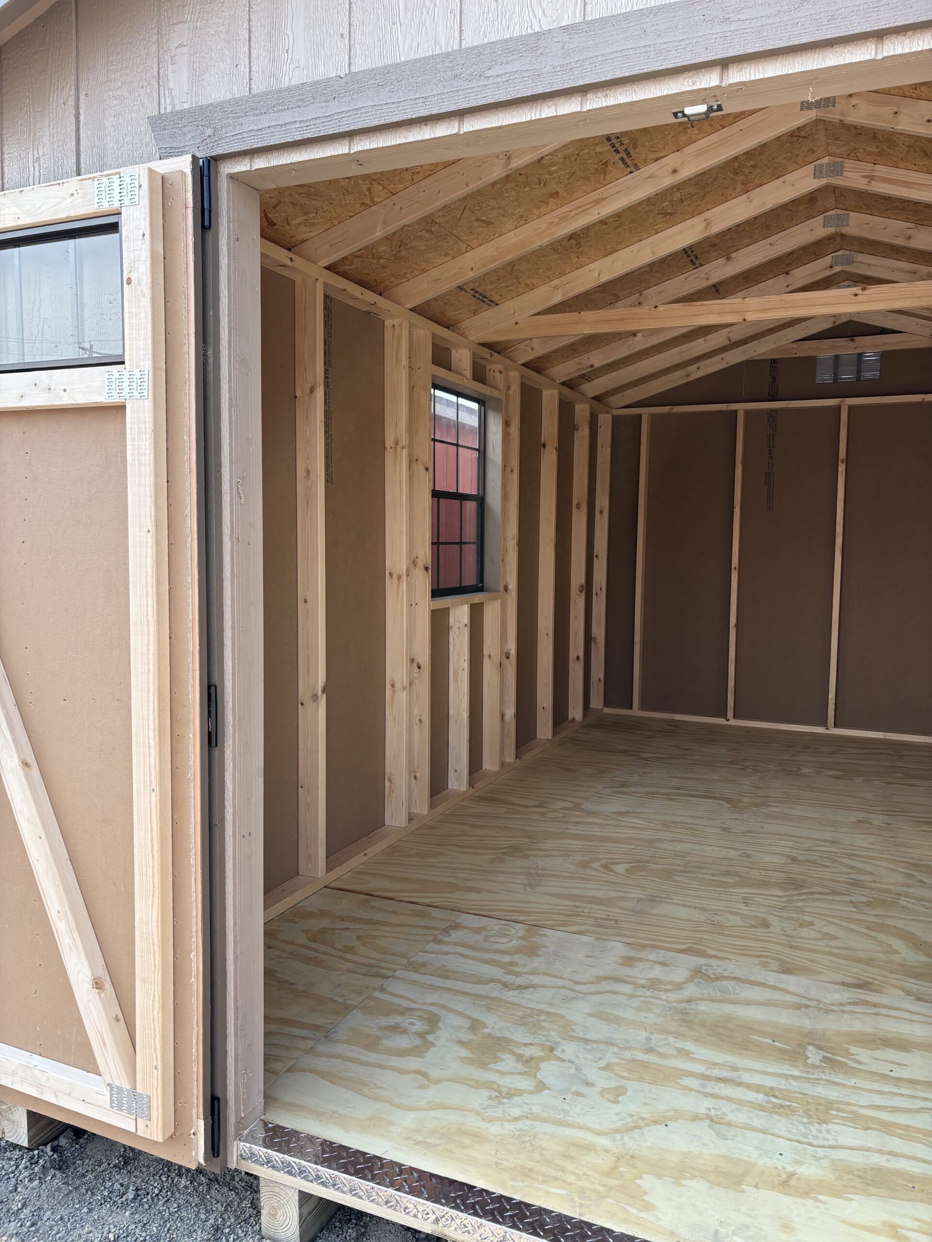 #47 10'x16’ Standard Gable 7’ walls