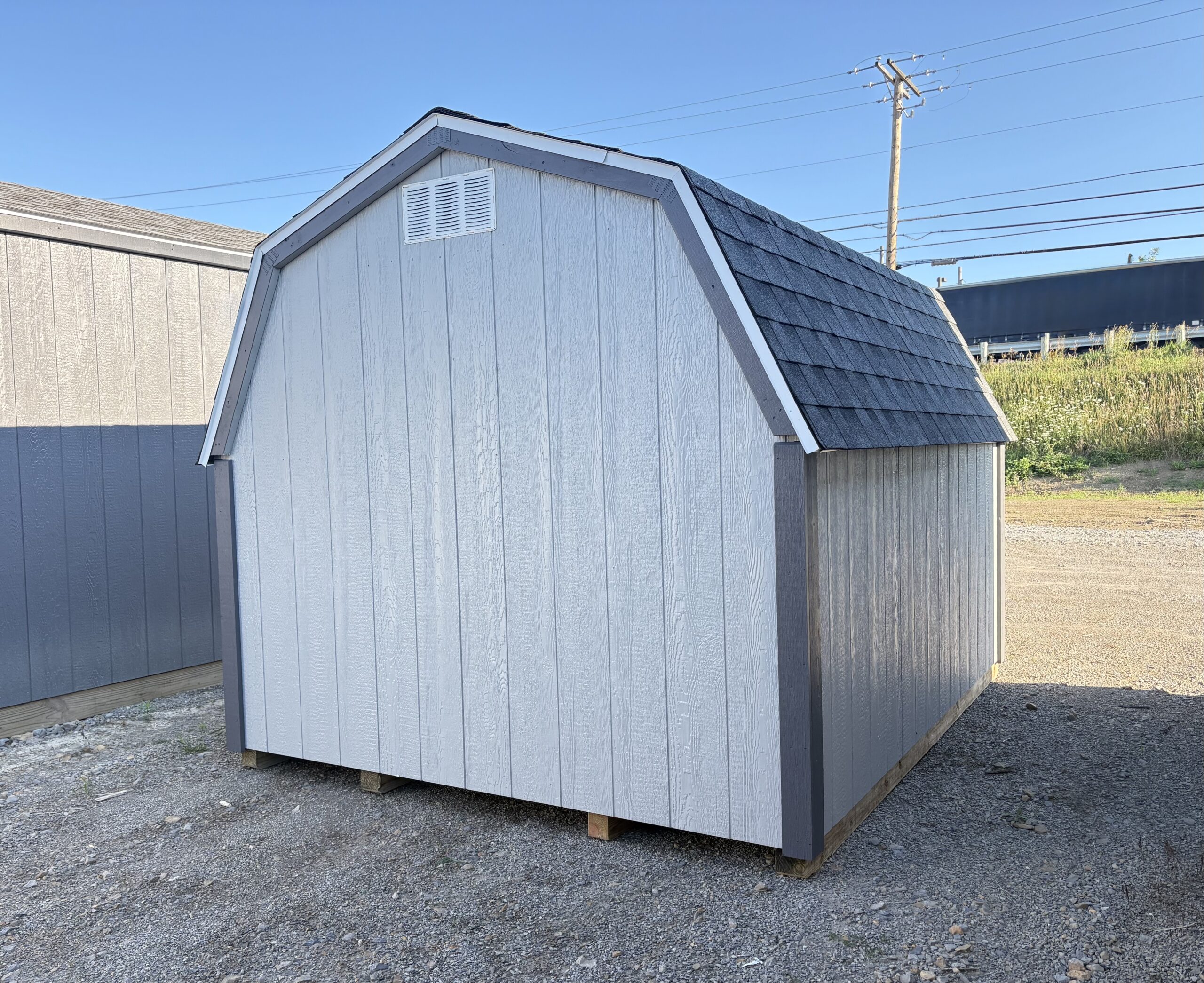 #74 8'x10' Standard Barn 4’walls