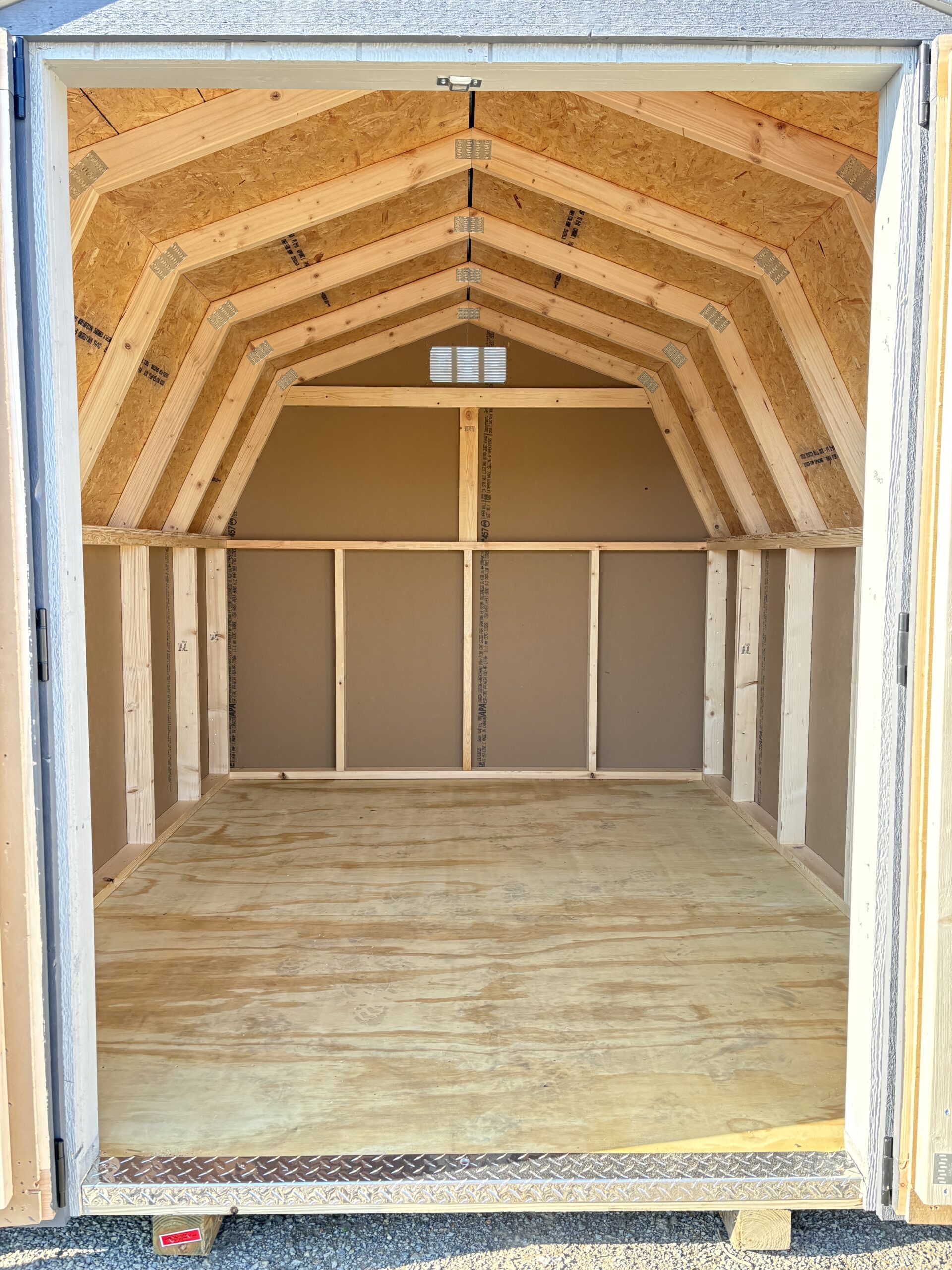#74 8'x10' Standard Barn 4’walls