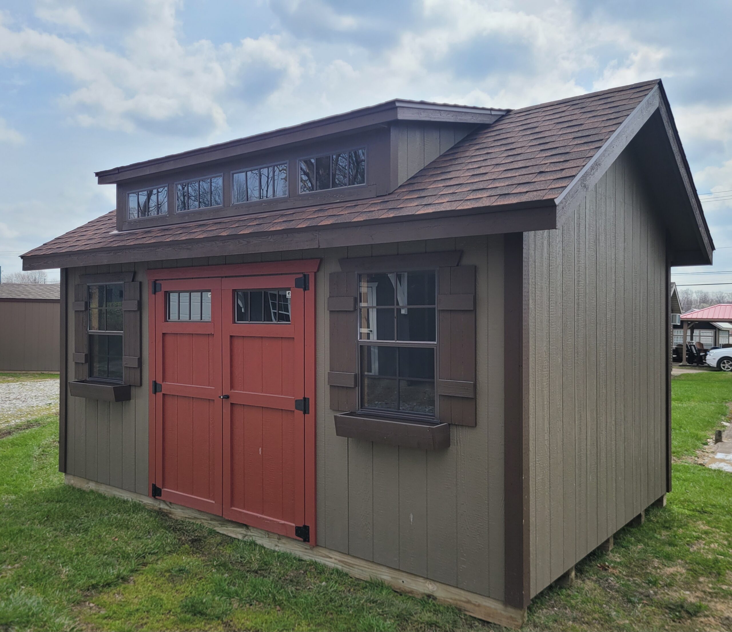 #20 10’x16′ 7ft wall Cottage w/dormer.