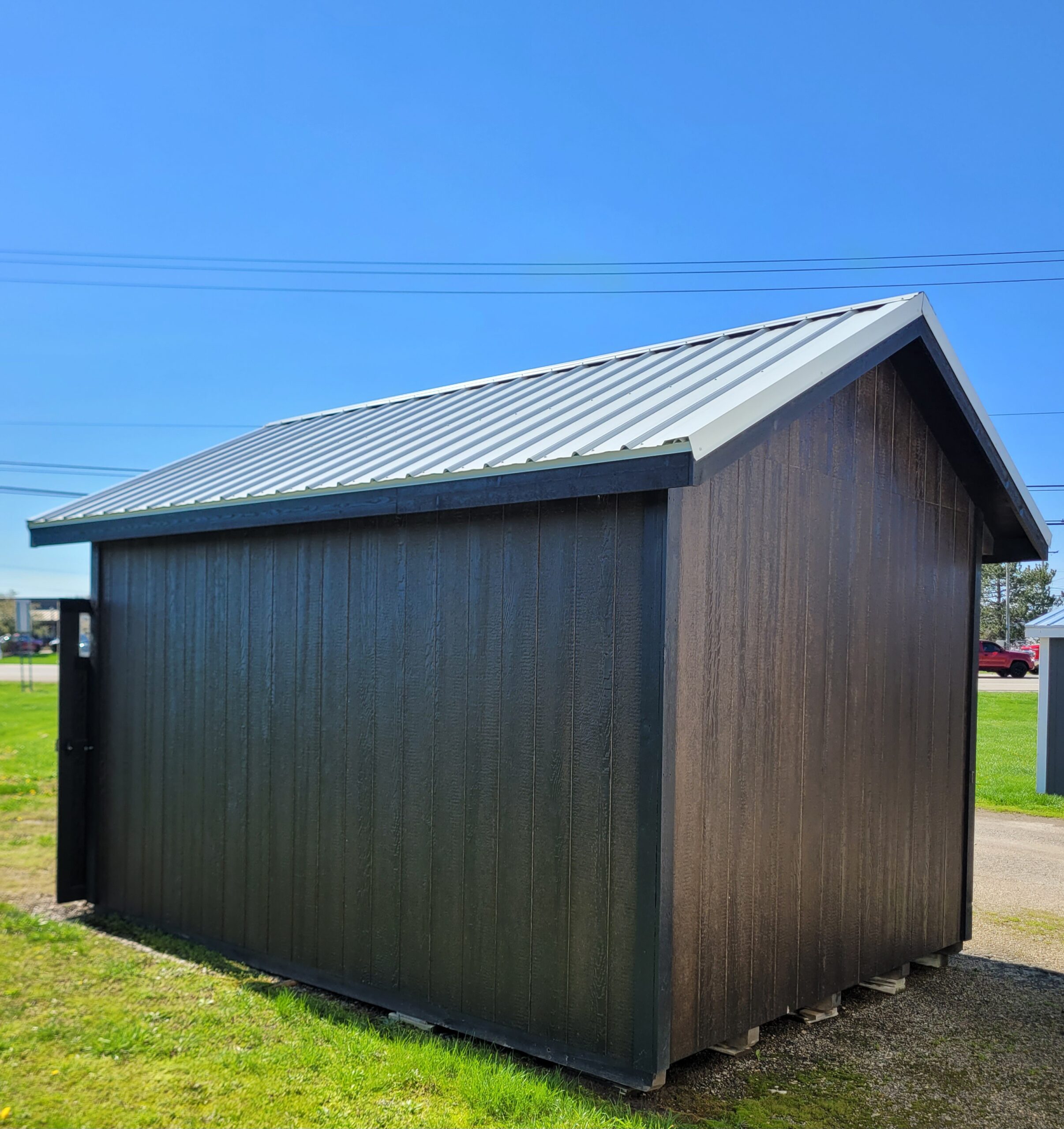 #67 10'x14' 7ft wall 10" overhang Ultimate Gable/