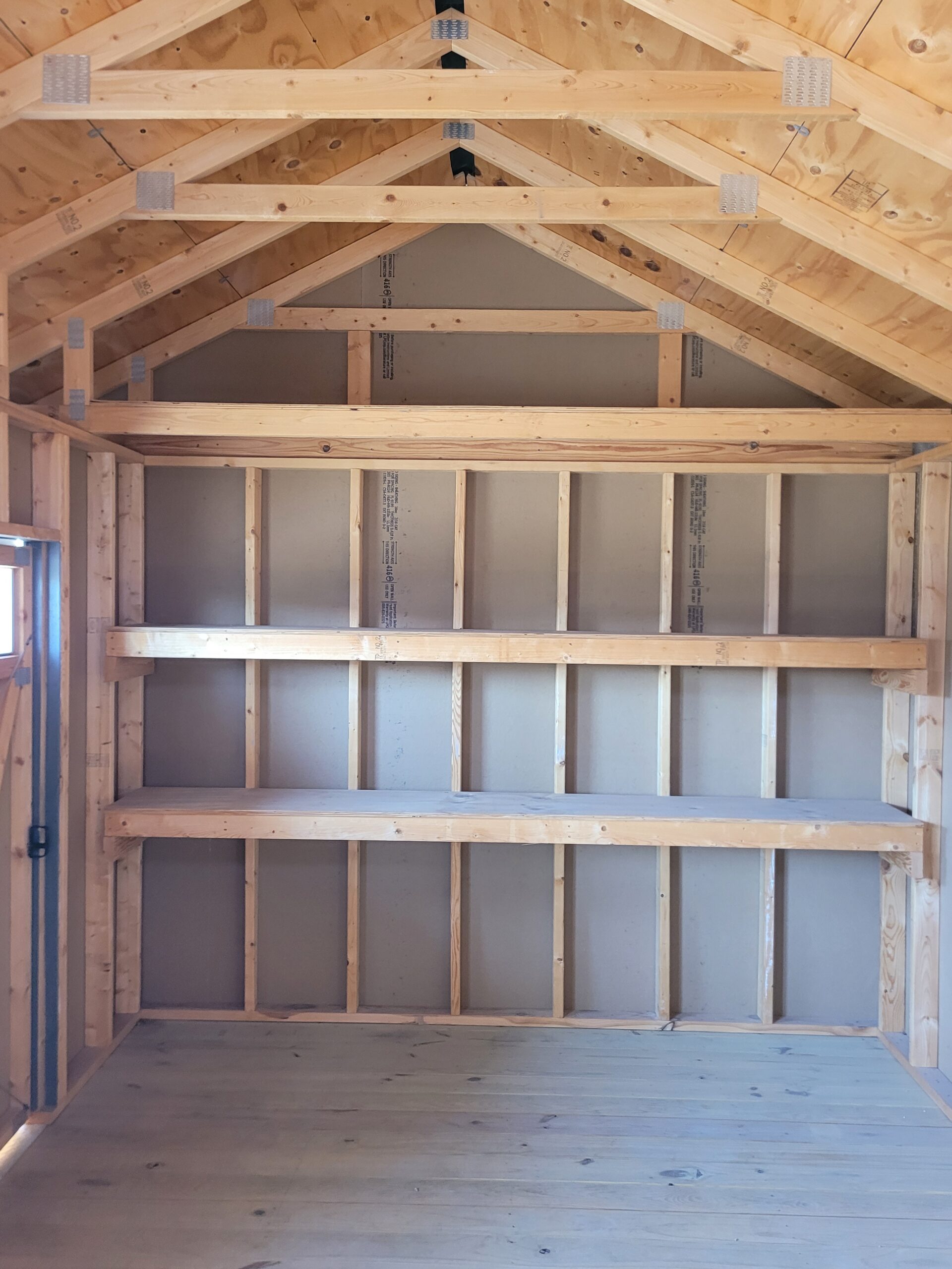 #27 10'x16' 7ft wall 2' overhang Ultimate Gable.