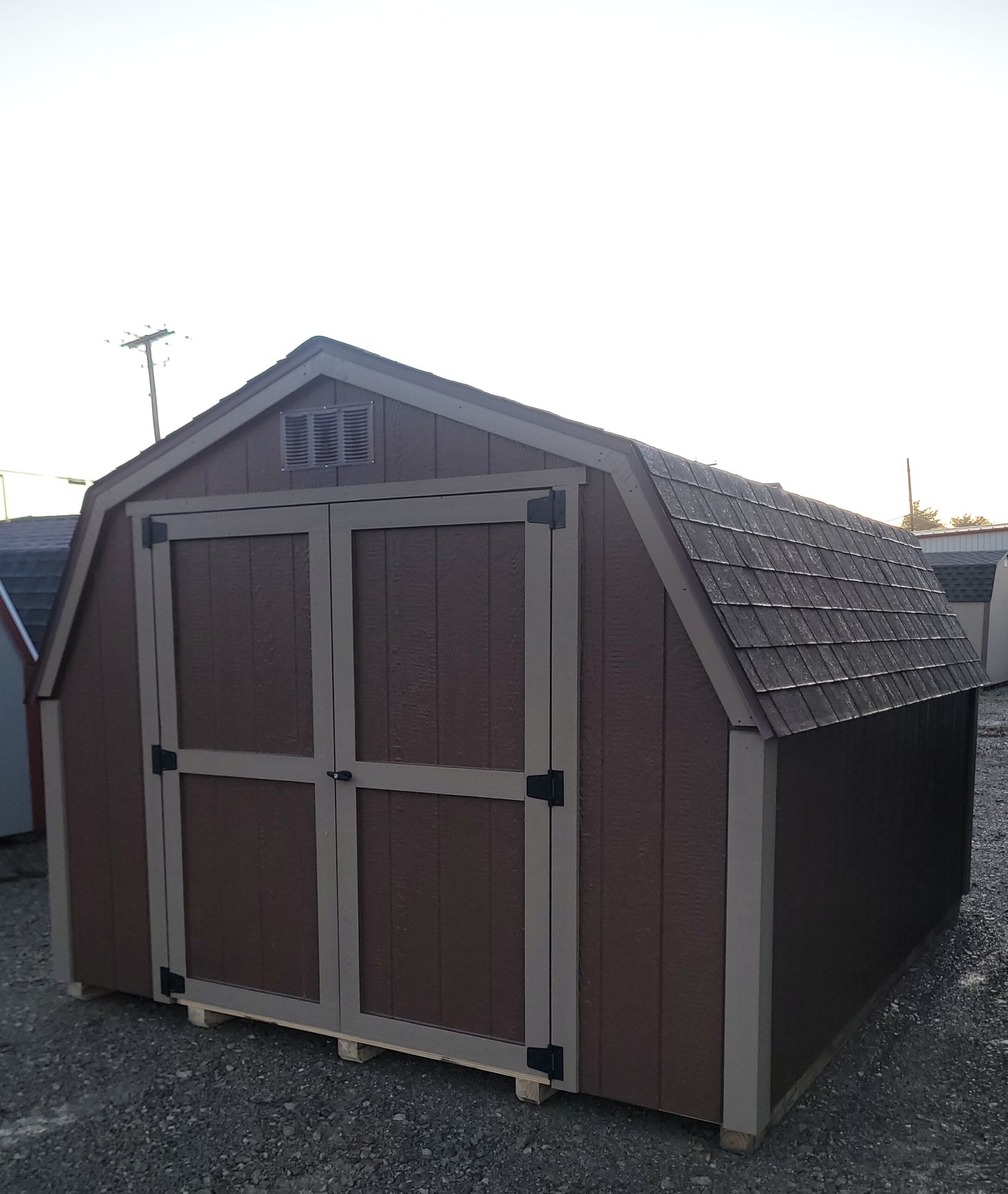 #10-10’x12′ 4ft wall Standard Barn