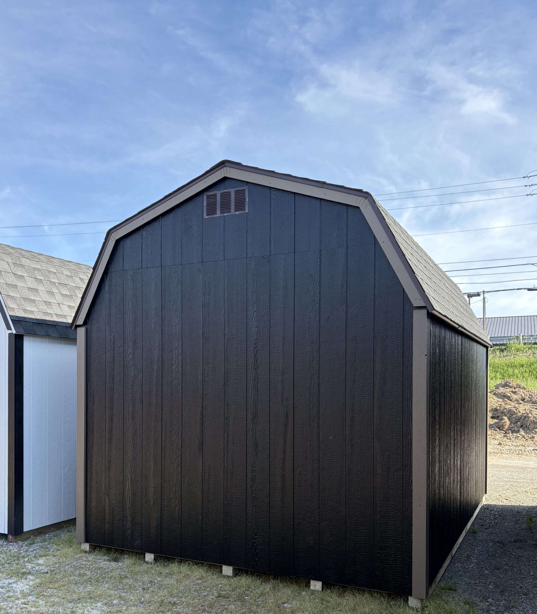 Standard Barn #13 10'x14’ 6’ wall Standard Barn - Millers Storage Barns