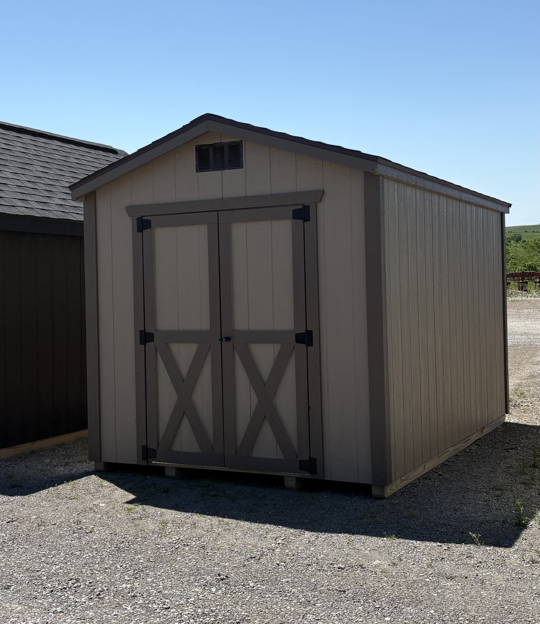 #20 8’x12’ 7ft wall Standard Gable