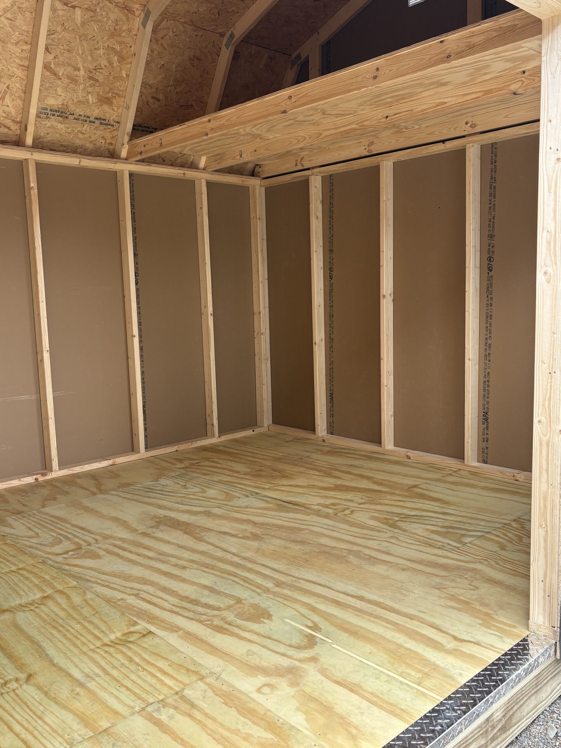 #19 10'x16' 6ft wall Standard Barn