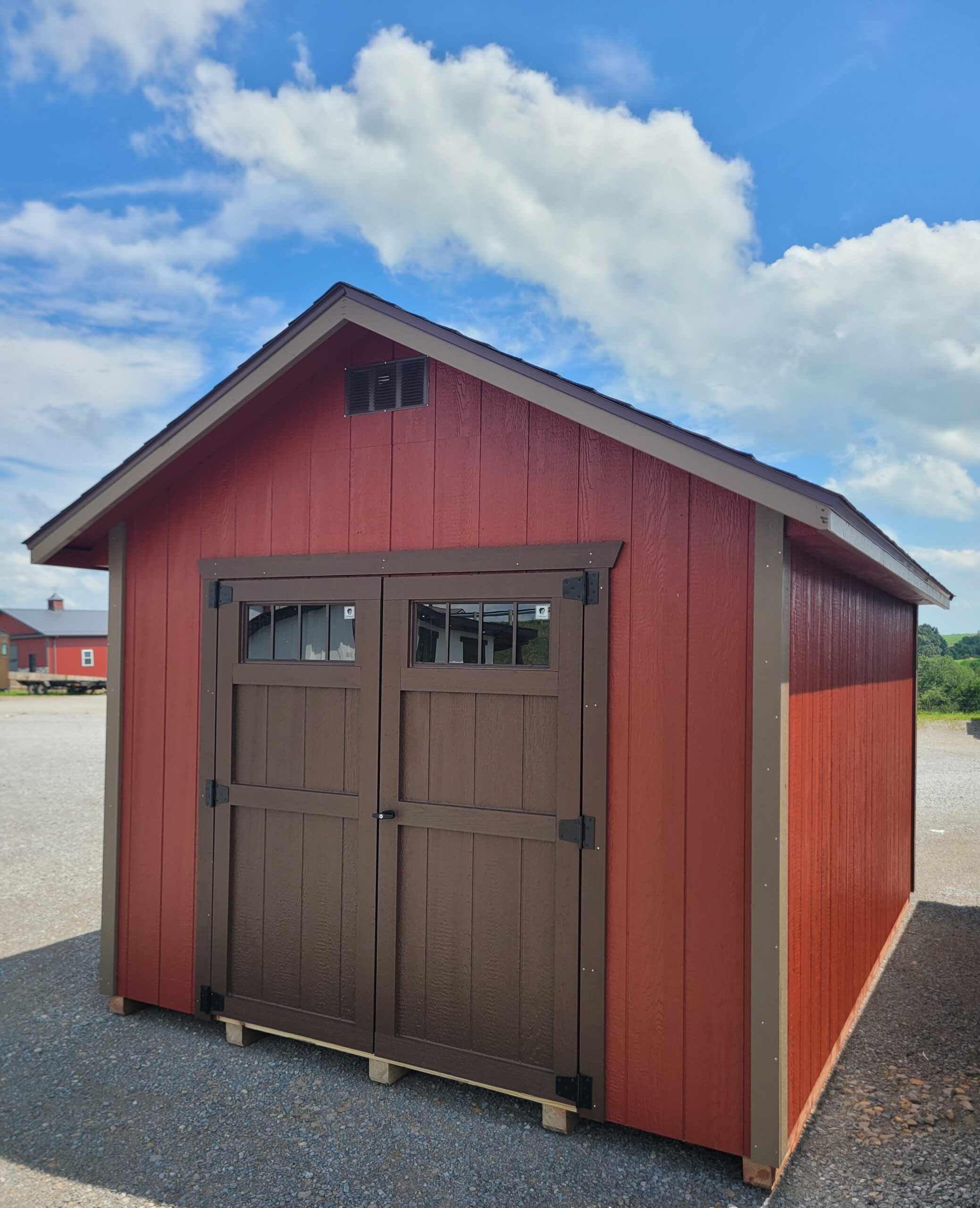 #22-10’X14′ 7ft wall 6/12 pitch Standard Gable