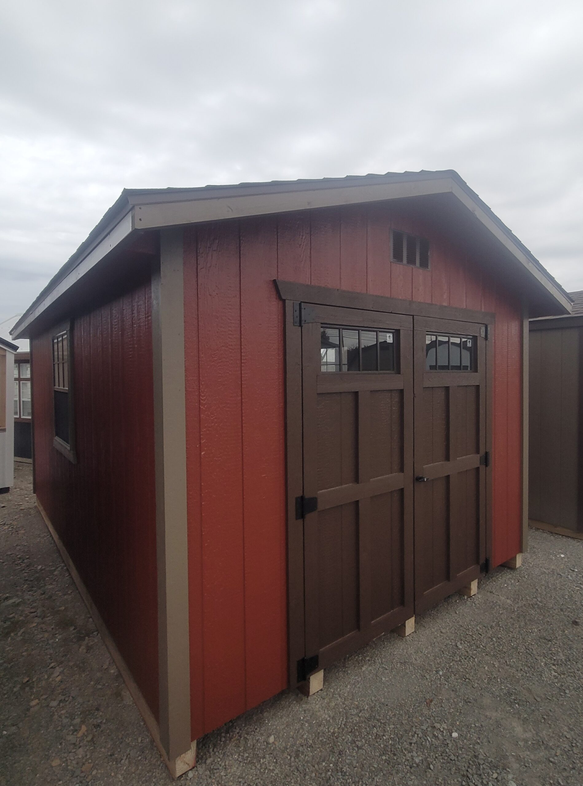 #32 10’x16′ 7ft wall Premier Gable