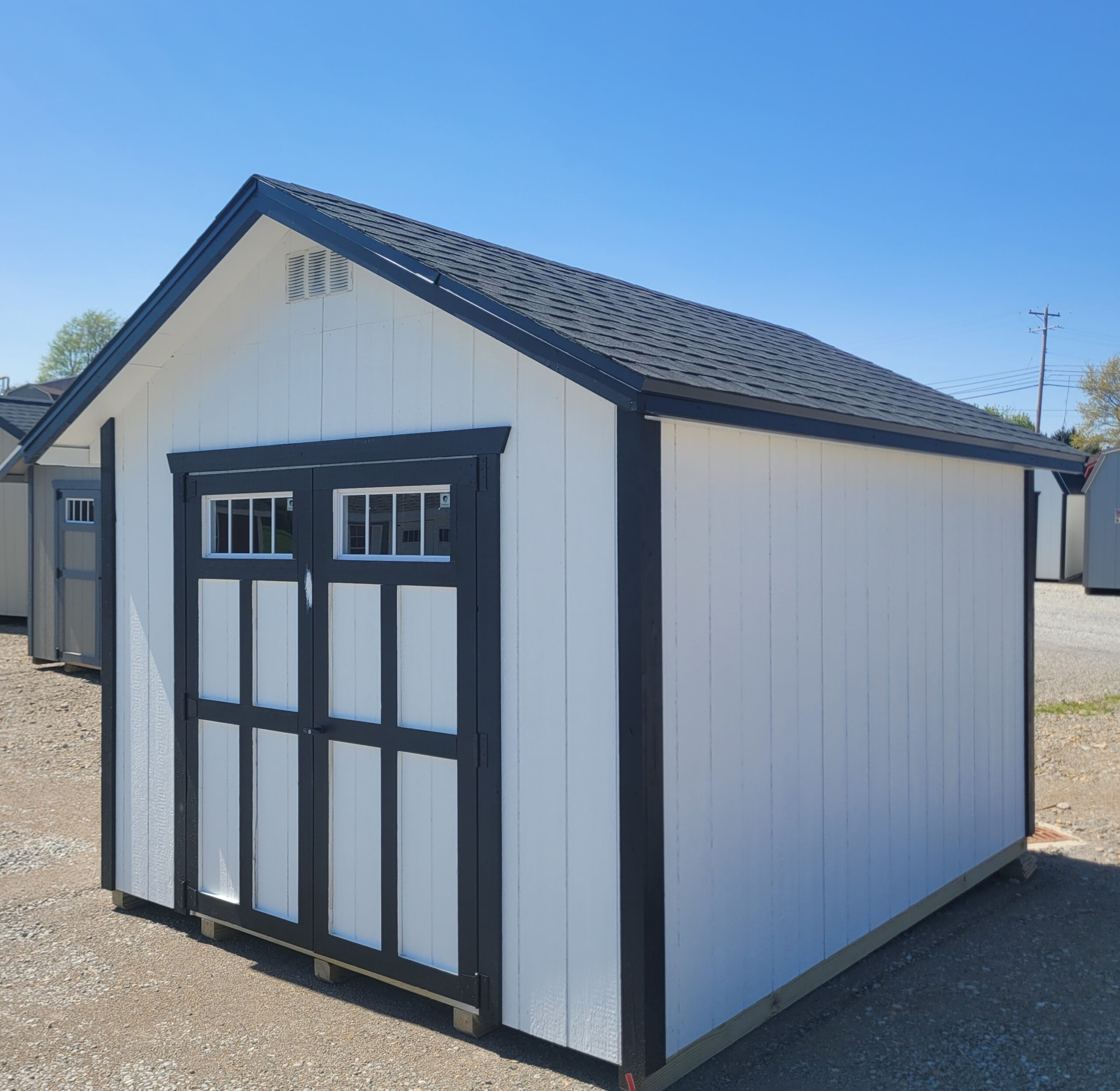 #05-10’x12′ 6/12 roof pitch Standard Gable