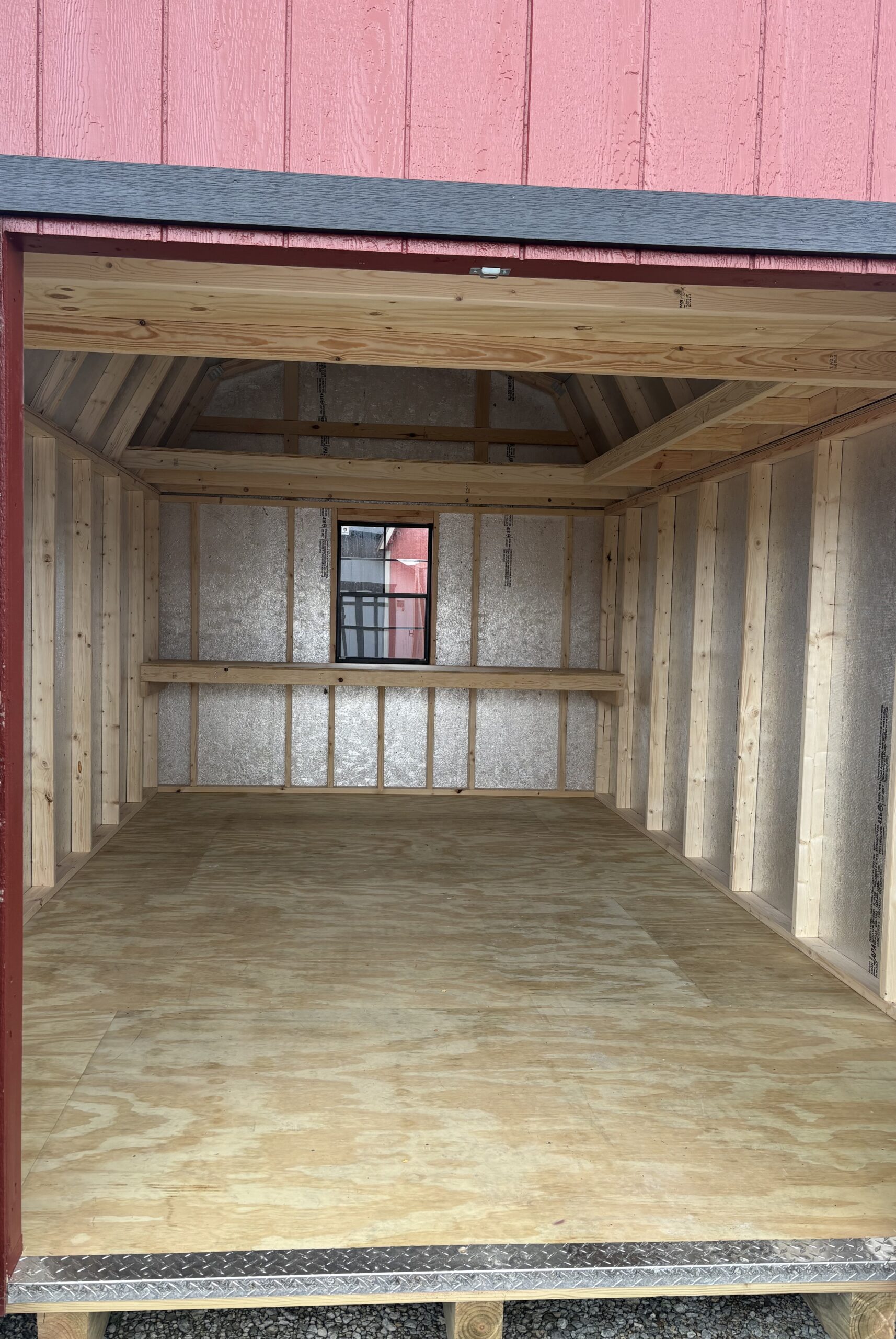#01 10’x16’ 6’ wall Standard Barn - Millers Storage Barns