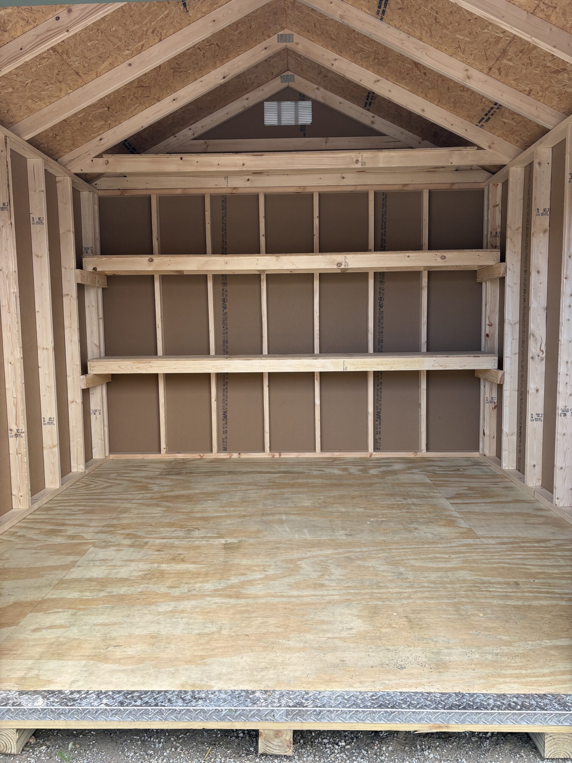 #04 10’x10’  6/12 pitch Standard Gable
