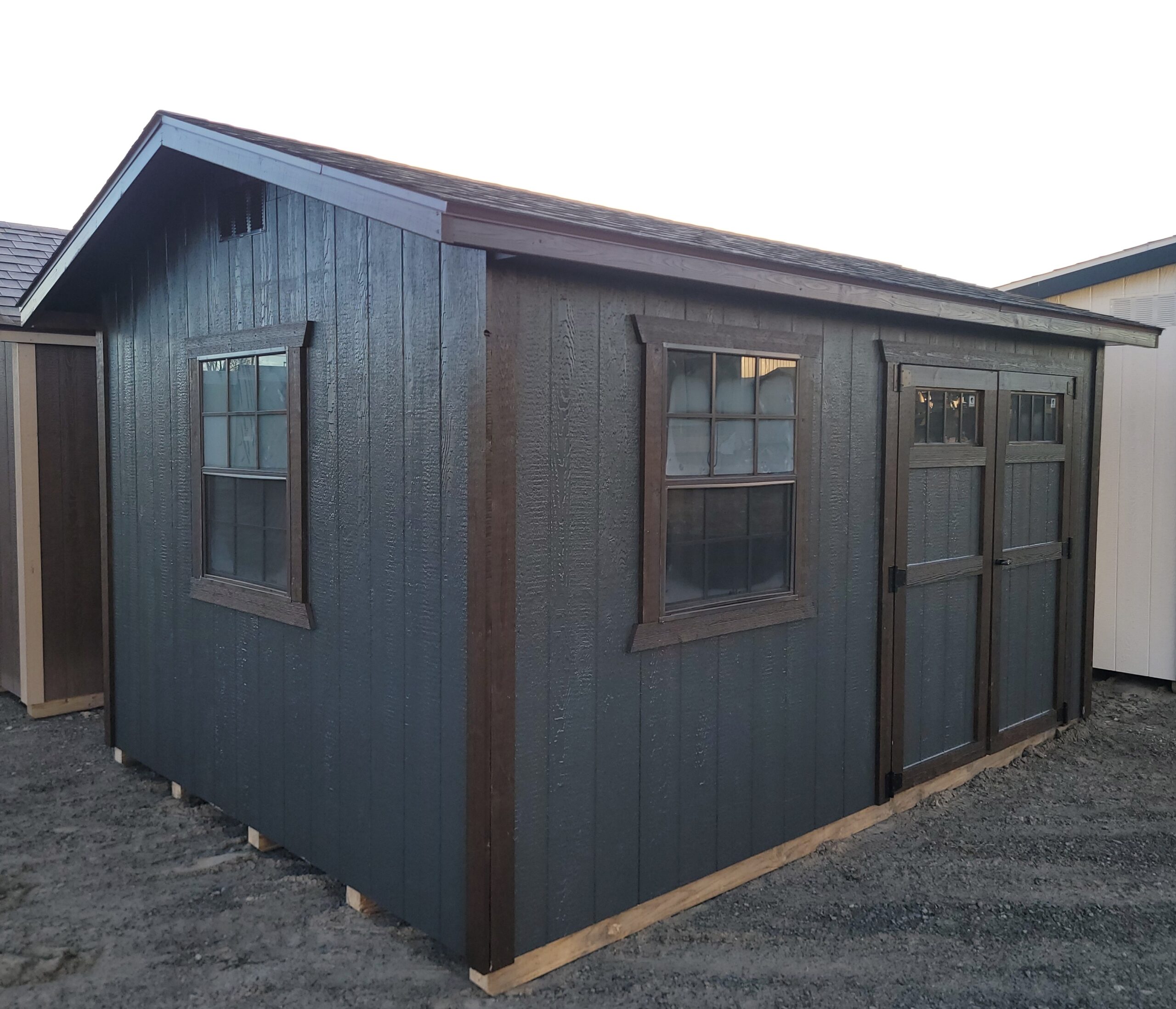 #33 10’x14′ 7ft wall Premier Gable