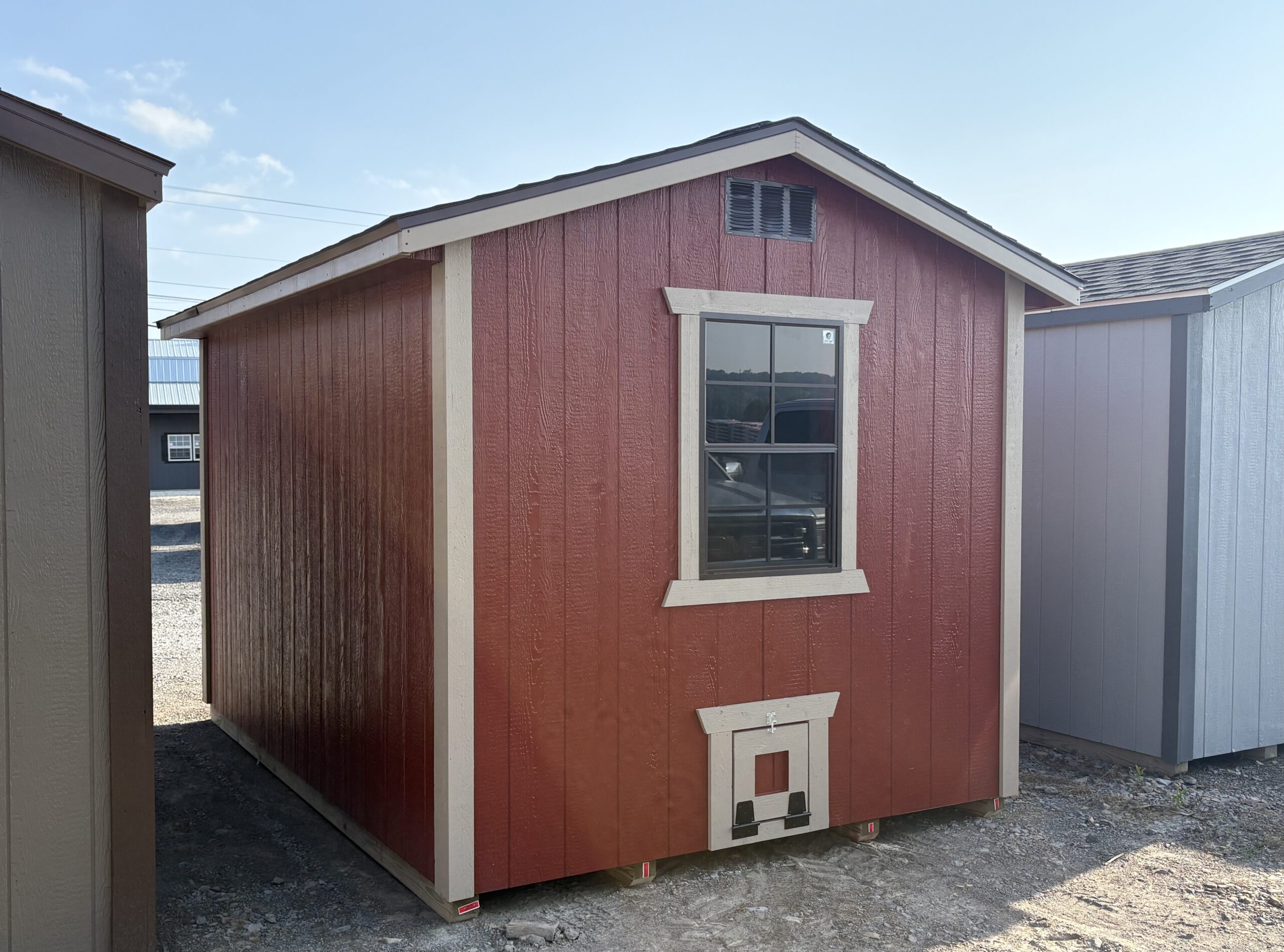 #37 8’x12’ Chicken Coop 7’ walls