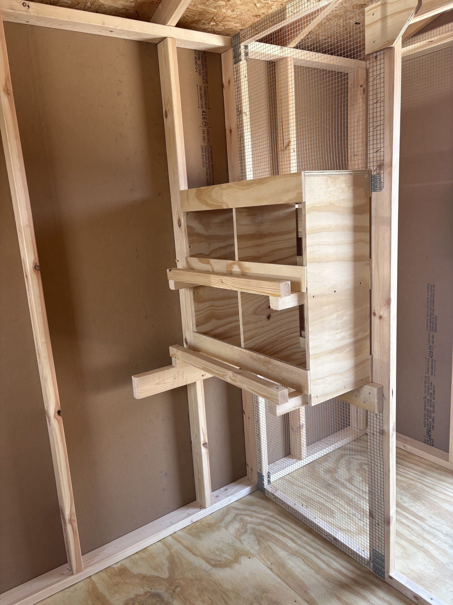 #37 8’x12’ Chicken Coop 7’ walls