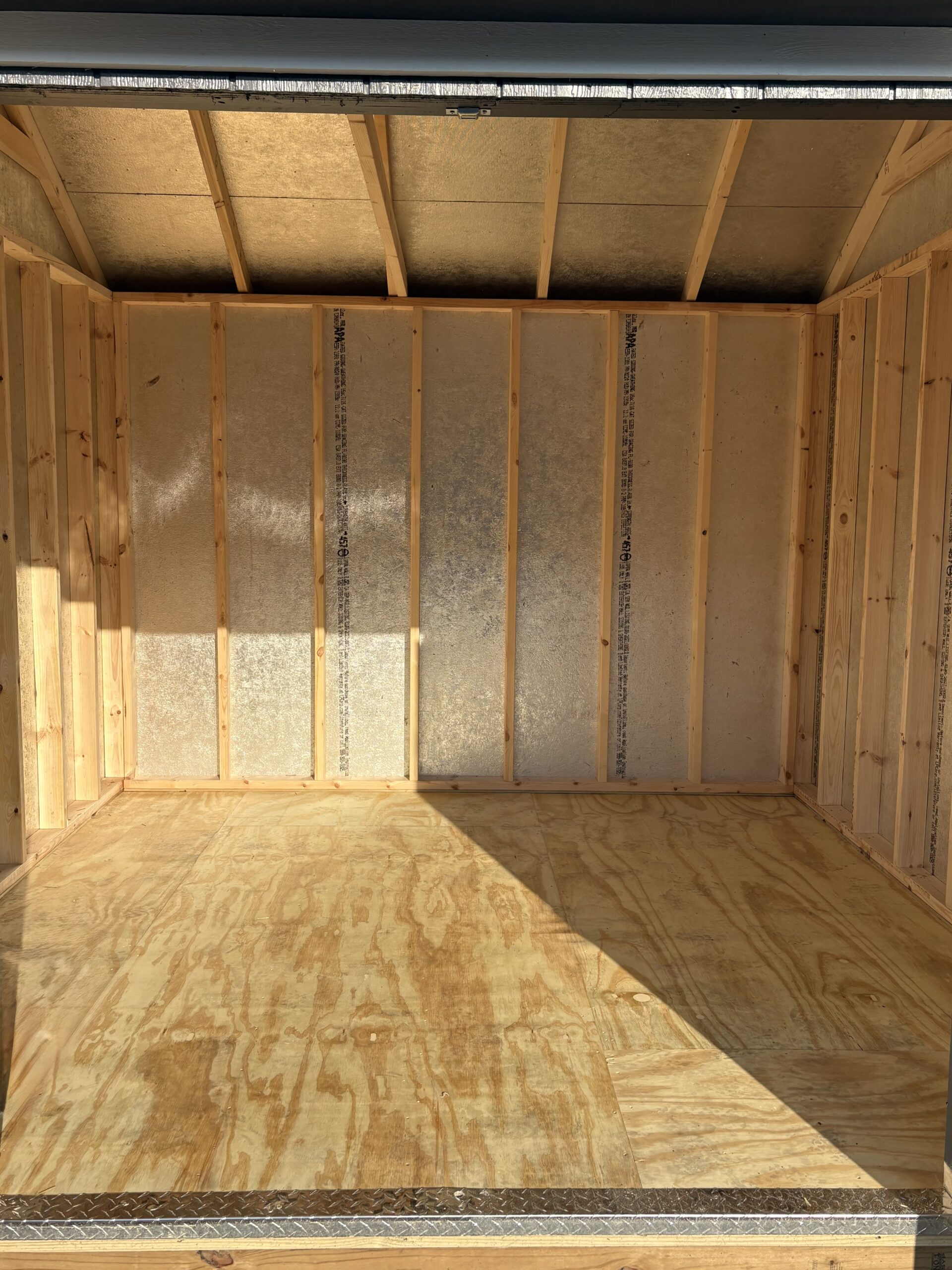 #49 10’x10’ Standard Gable 6/12 pitch 7’ walls
