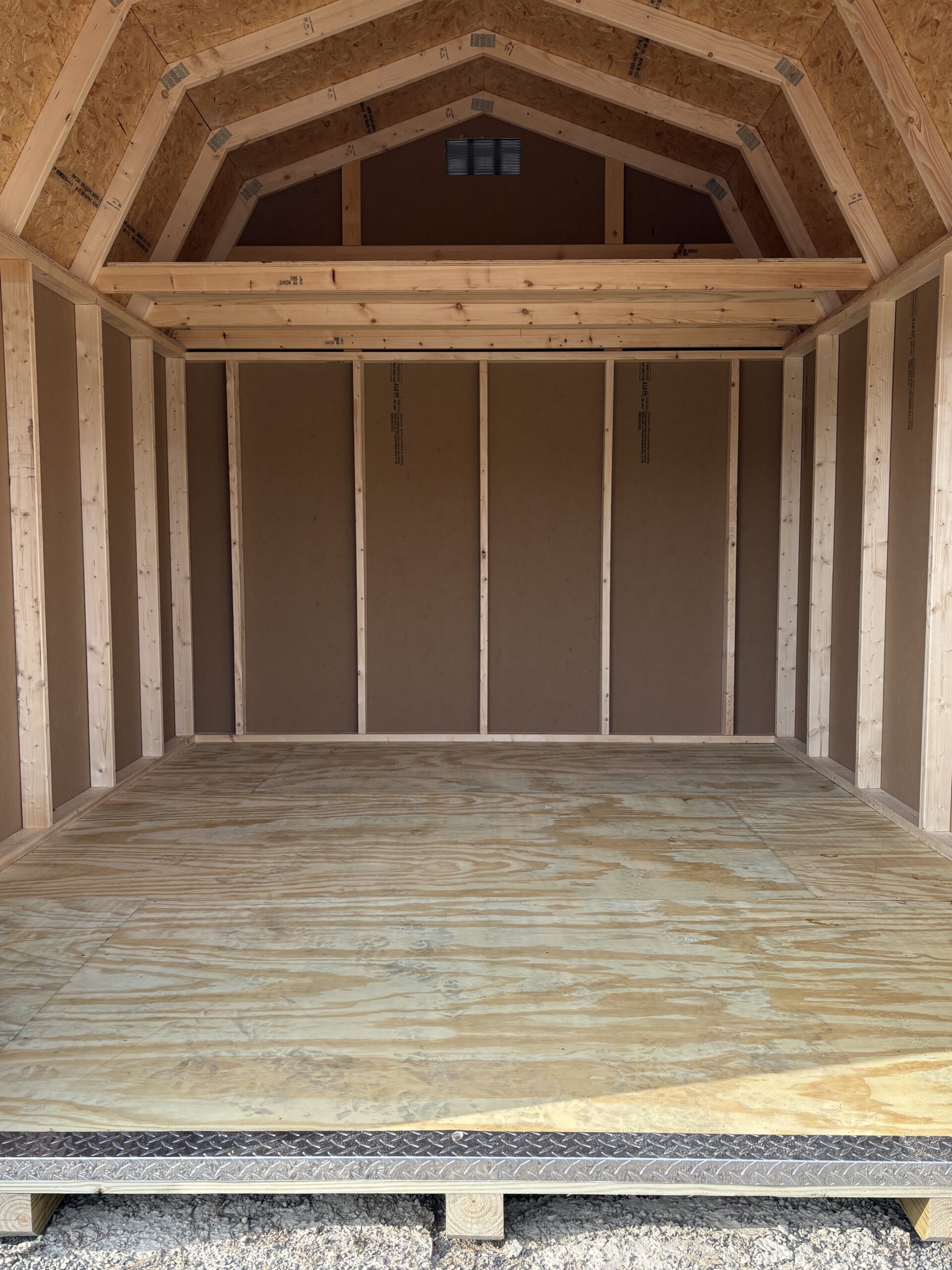 #55 10’x12’ Standard Barn 6’ walls