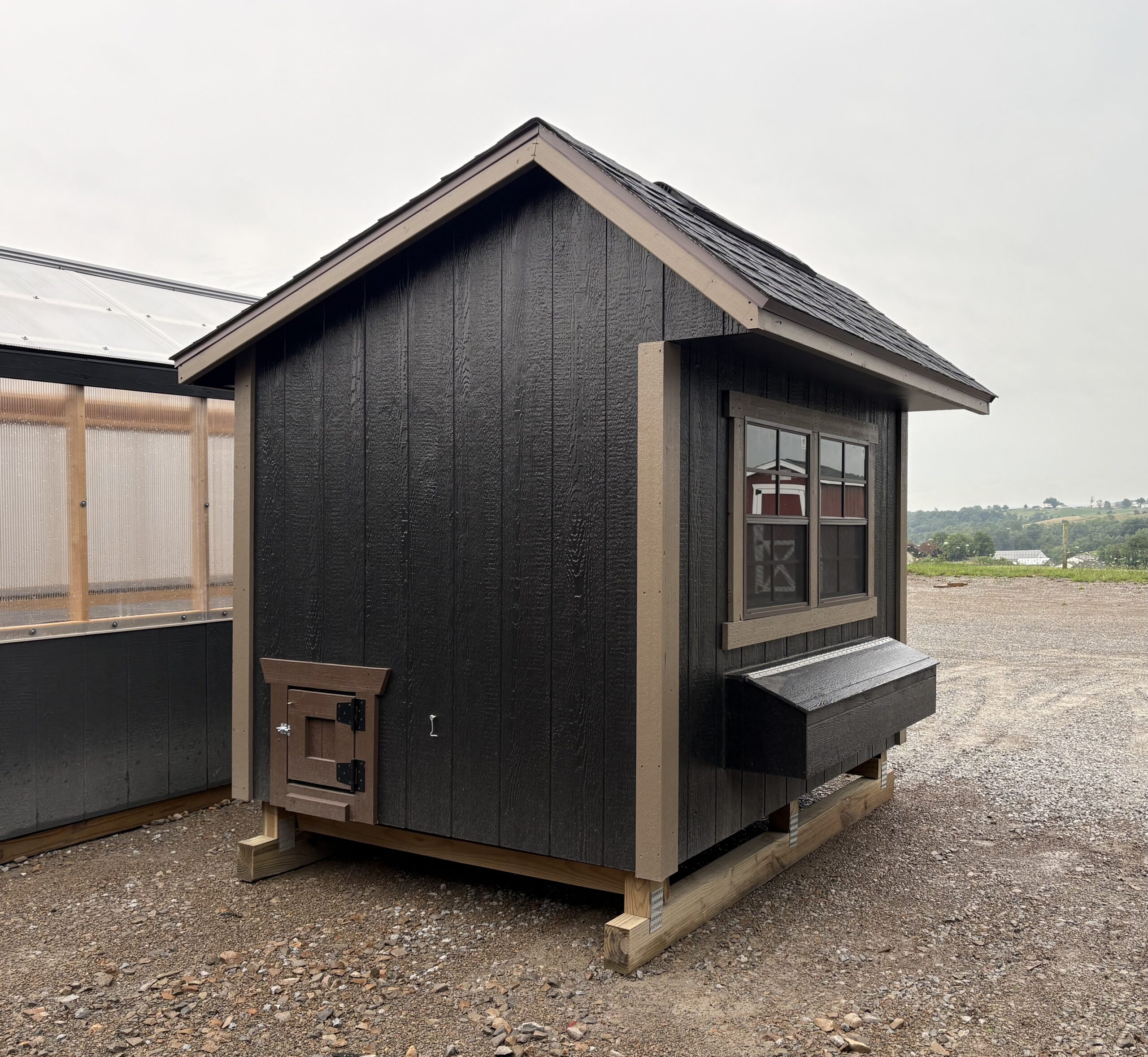 #58 6’x8’ Saltbox Chicken Coop