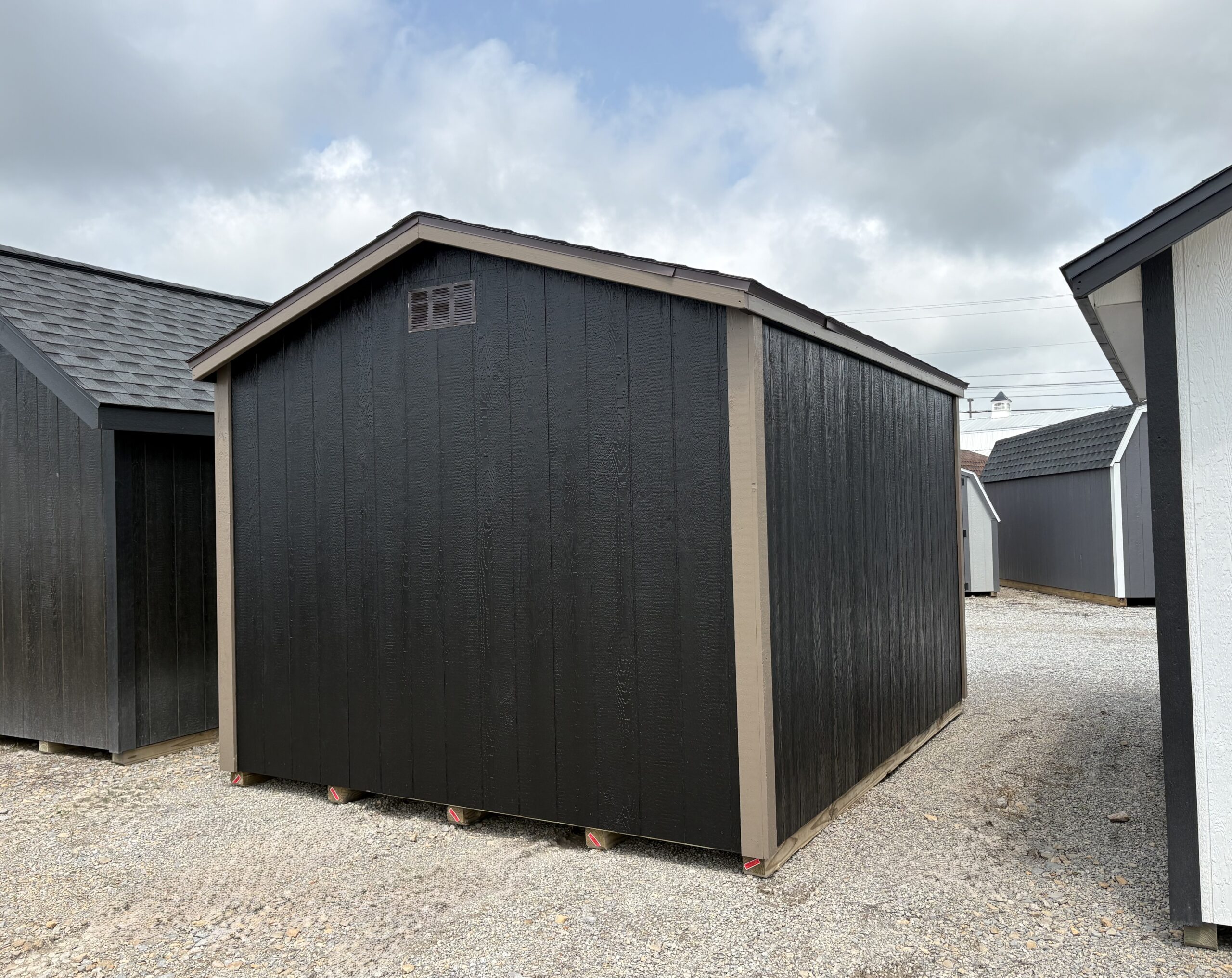#25 10’x12’ Standard Gable 7’walls