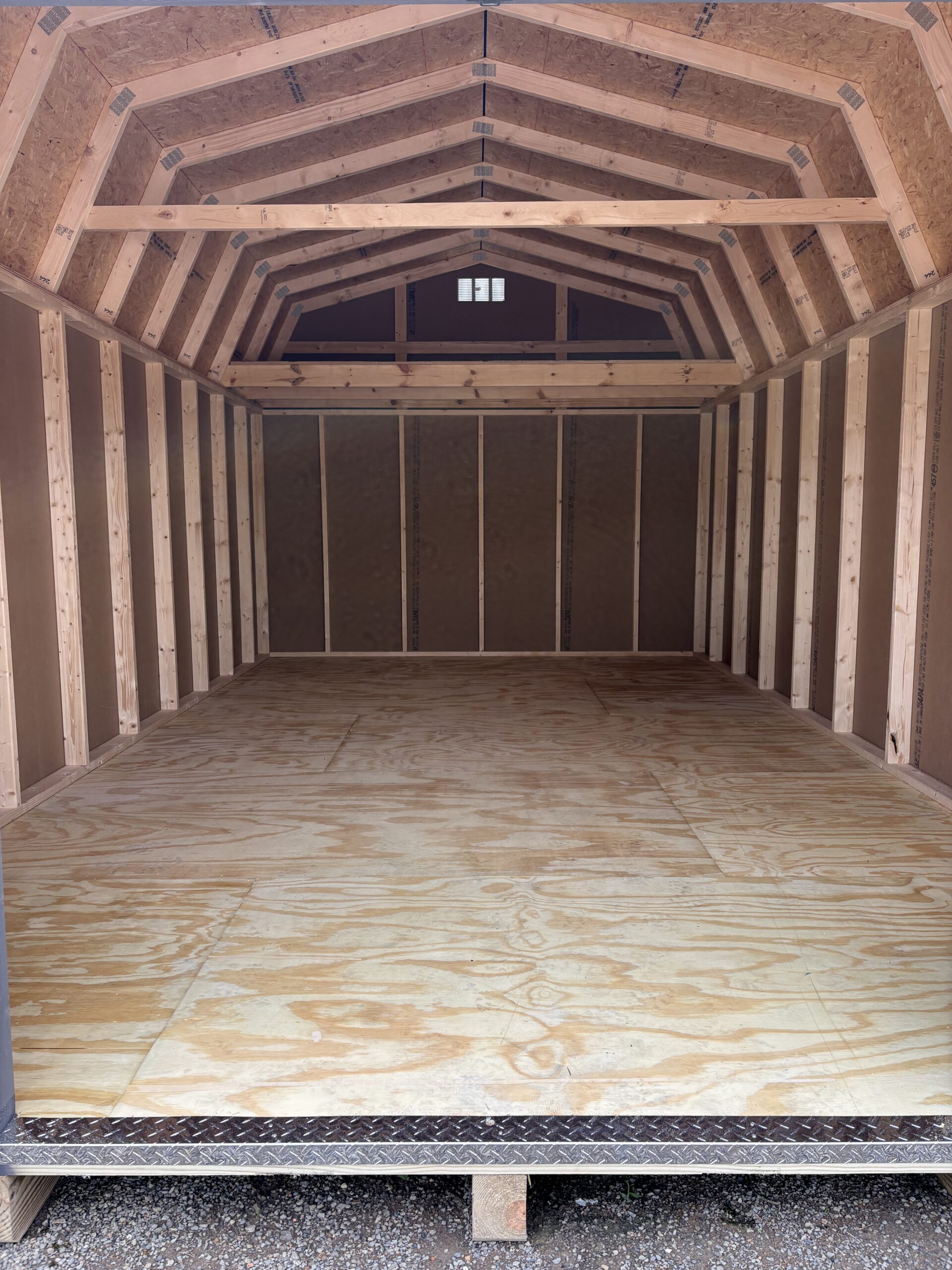 #12 12’x20’ Standard Barn 6’walls