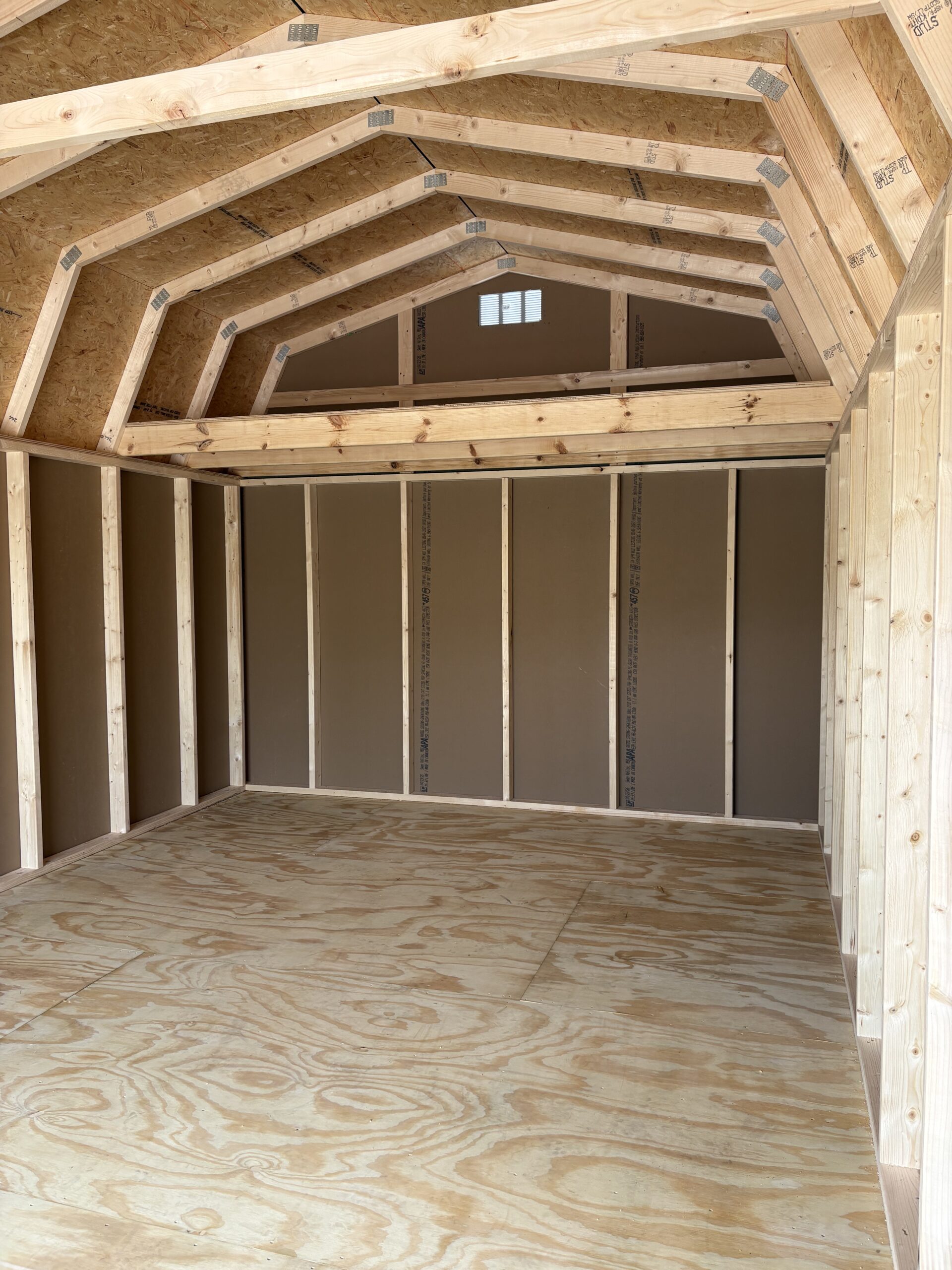 #12 12’x20’ Standard Barn 6’walls