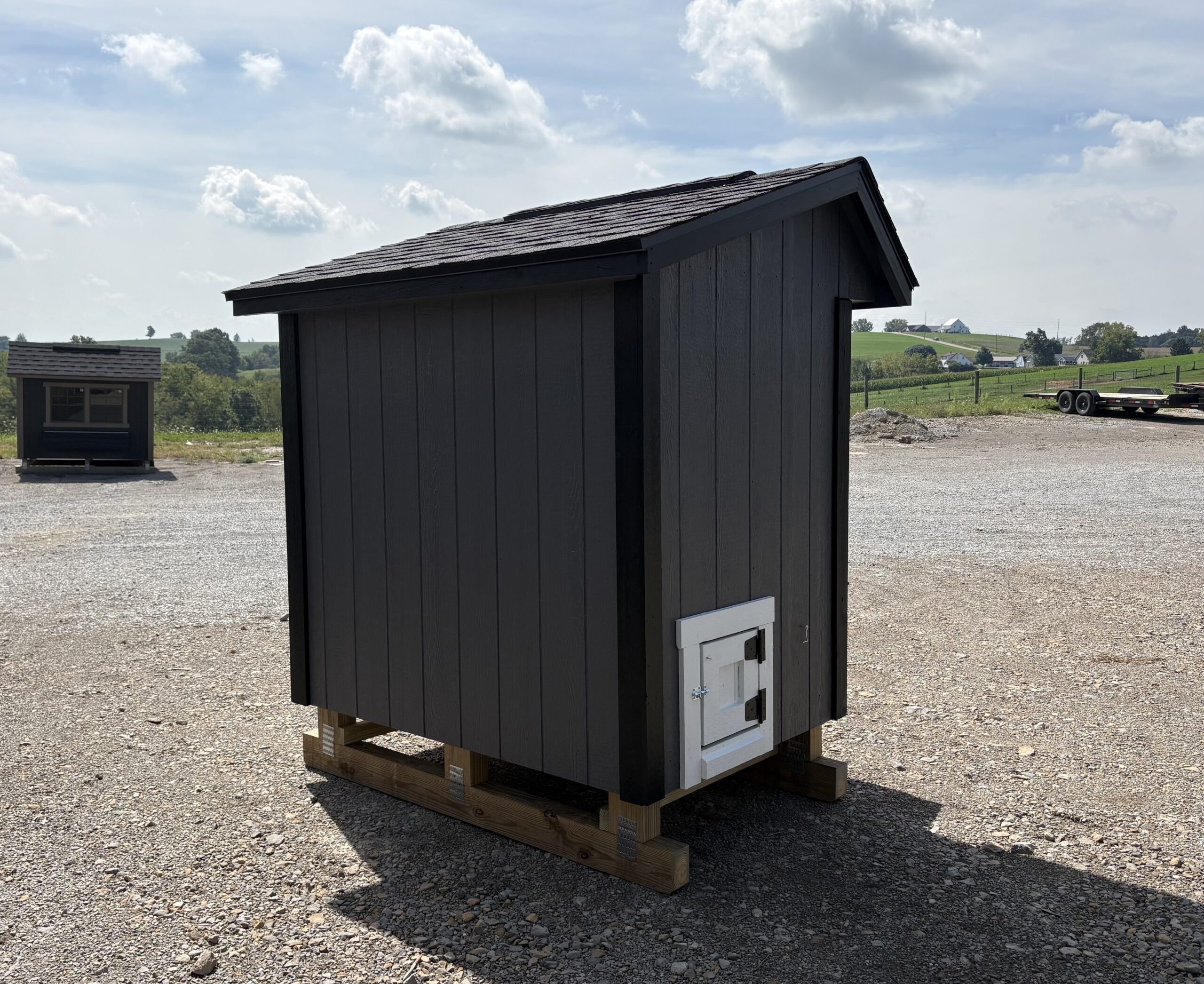 #60 4’x6’  Saltbox Chicken Coop