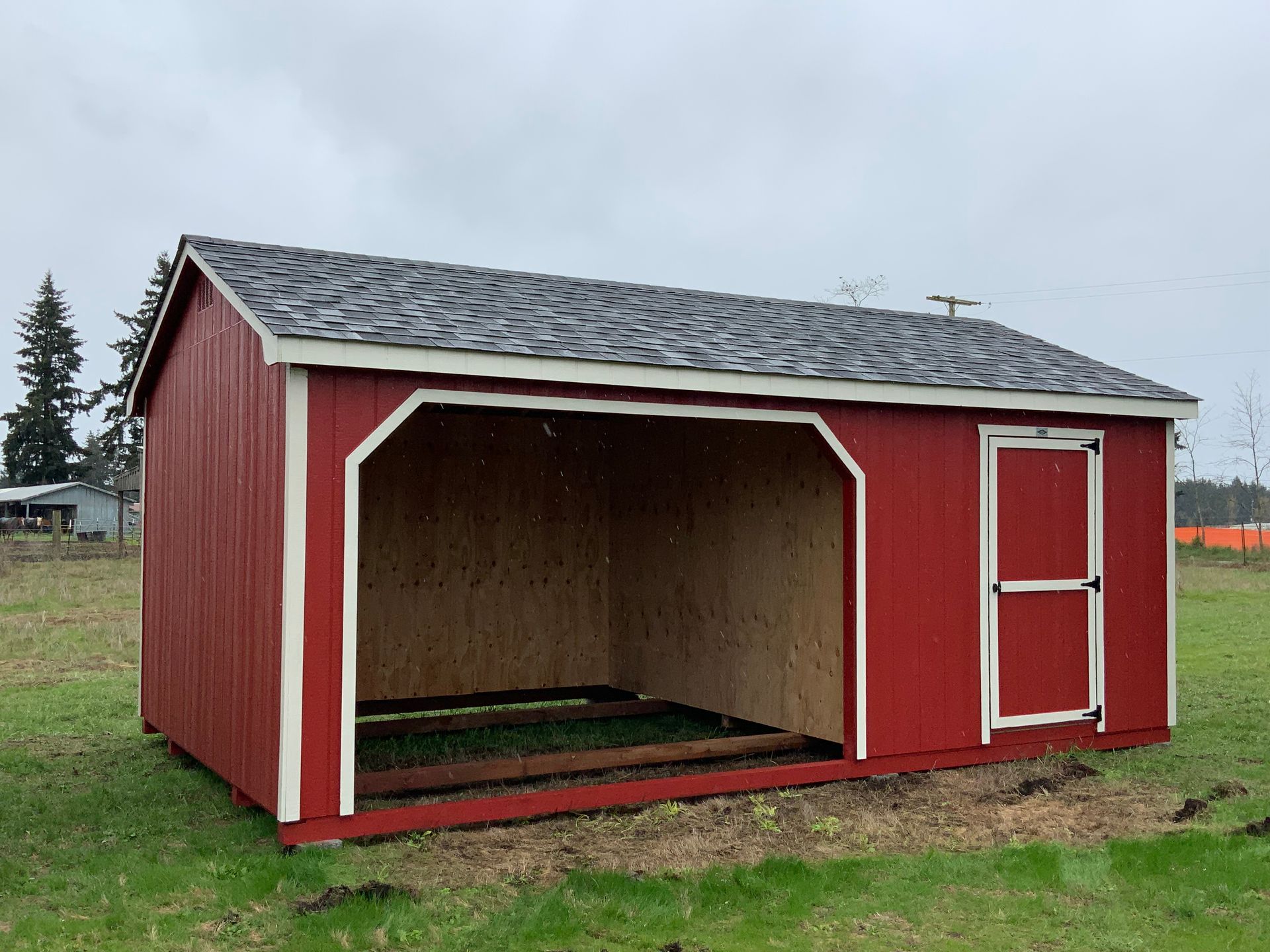 Horse and Tack Shed