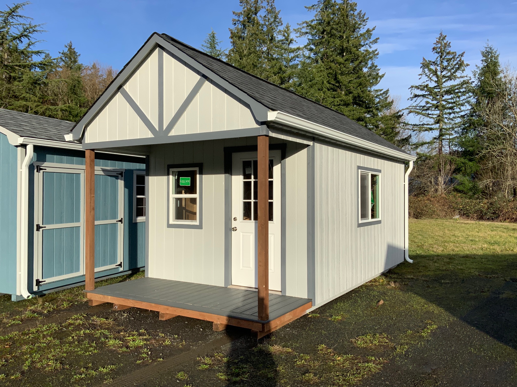 10×20 Cape Cod Porch Shed