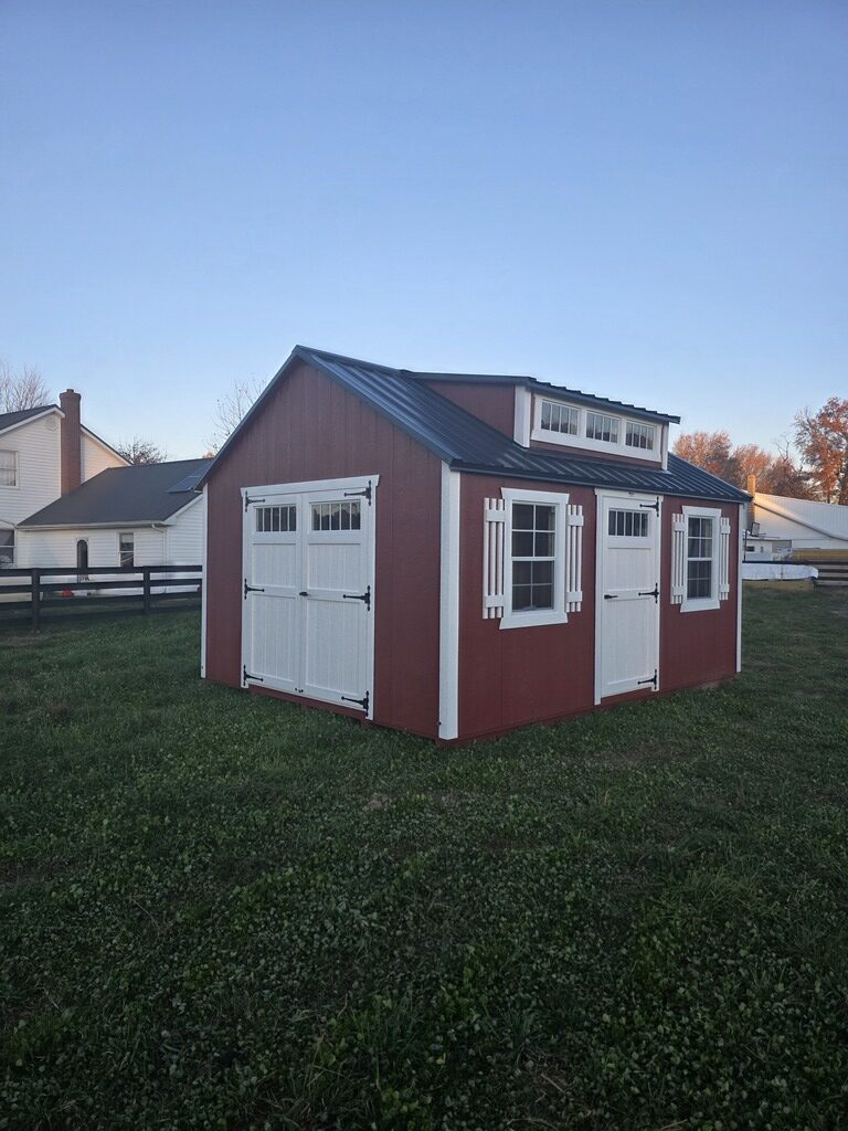 12x16 A-Frame with Dormer